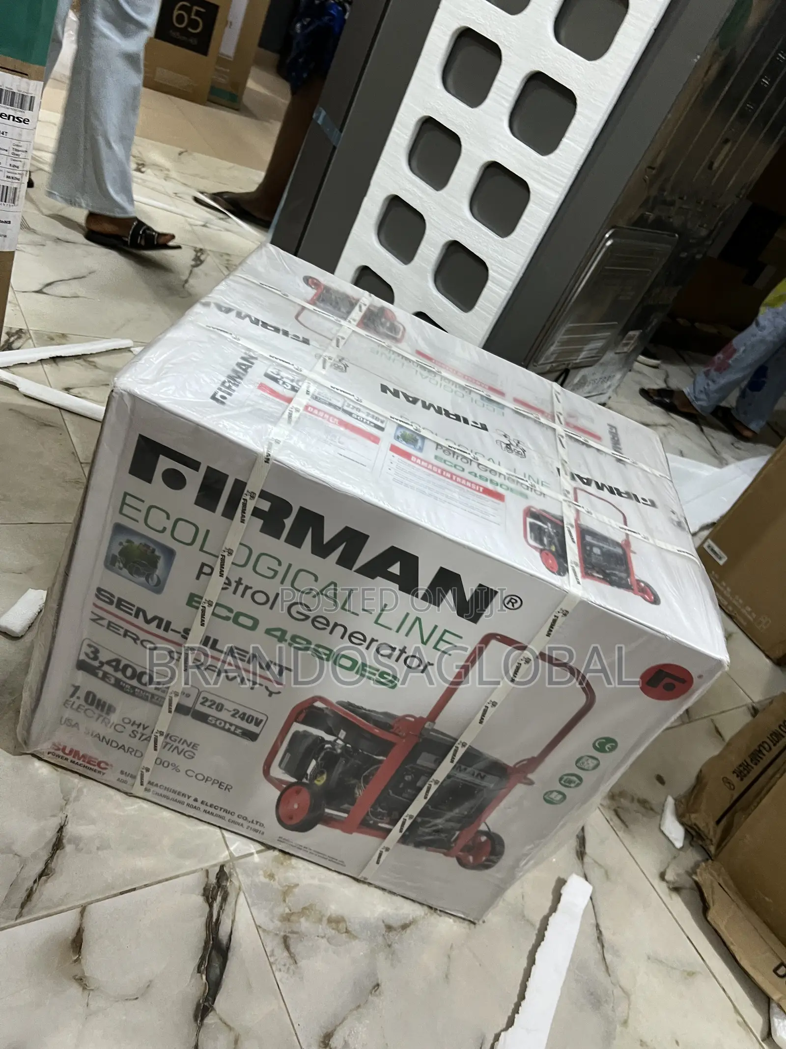 Firman Eco4990es – 3.4kva Strong Copper Coil Generator