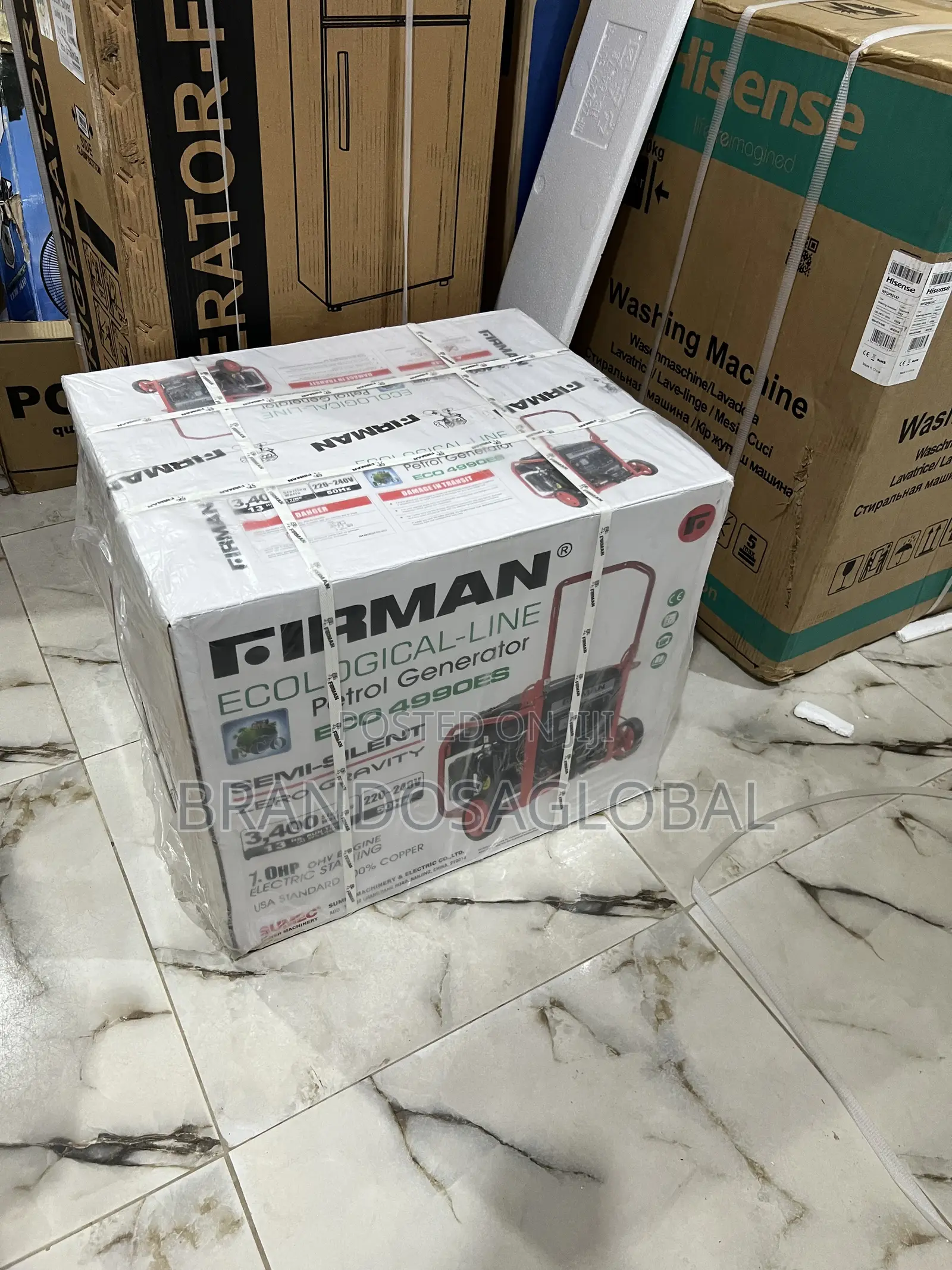 Firman Eco4990es Generator – 3.4kva Heavy Duty Engine