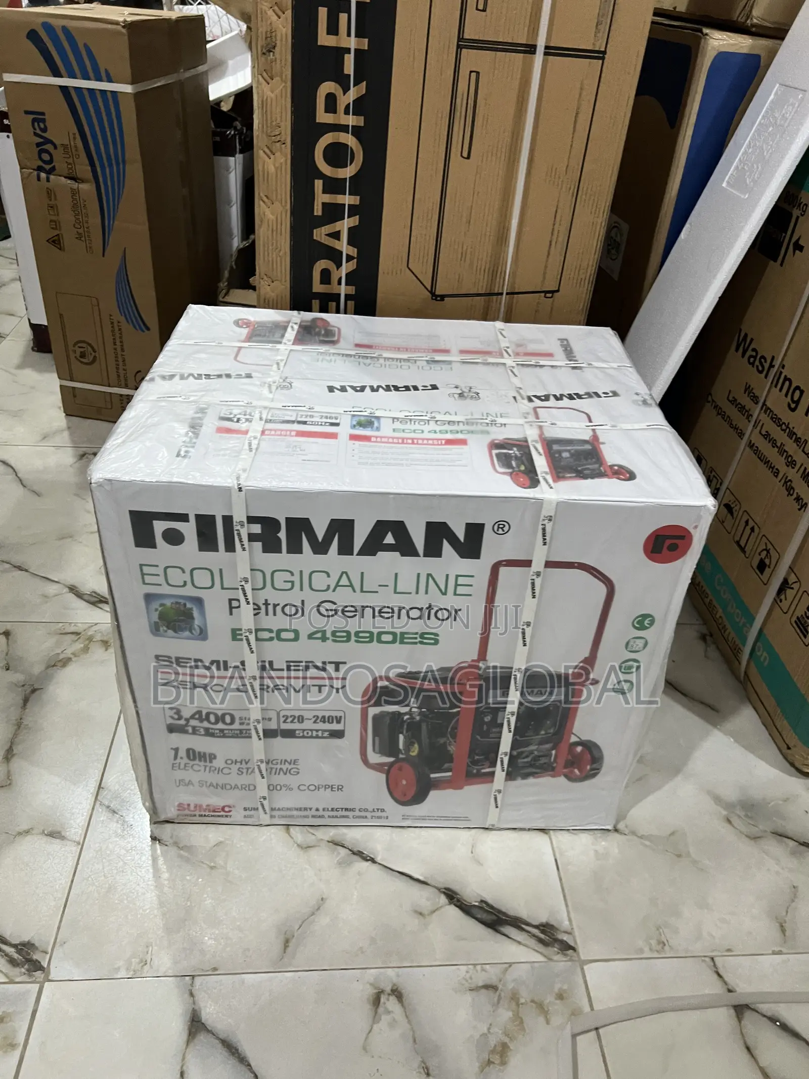 Firman Eco4990es Generator – 3.4kva Fuel Efficient Model