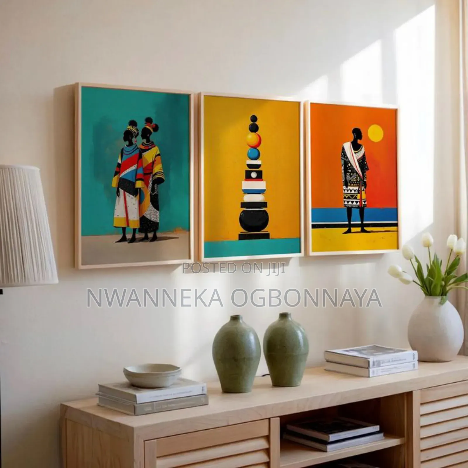 Minimalist African American Wall Art Print
