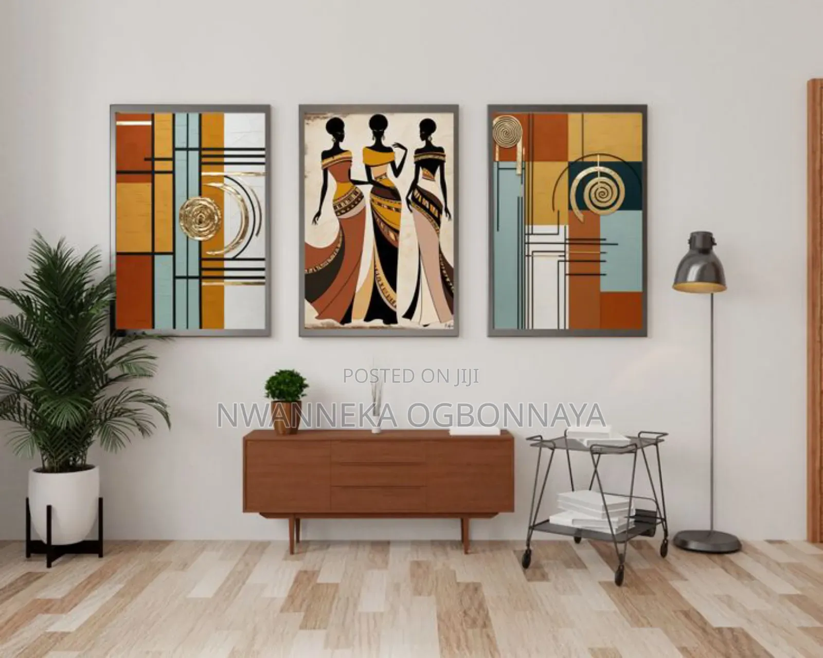 Minimalist African American Wall Art Print