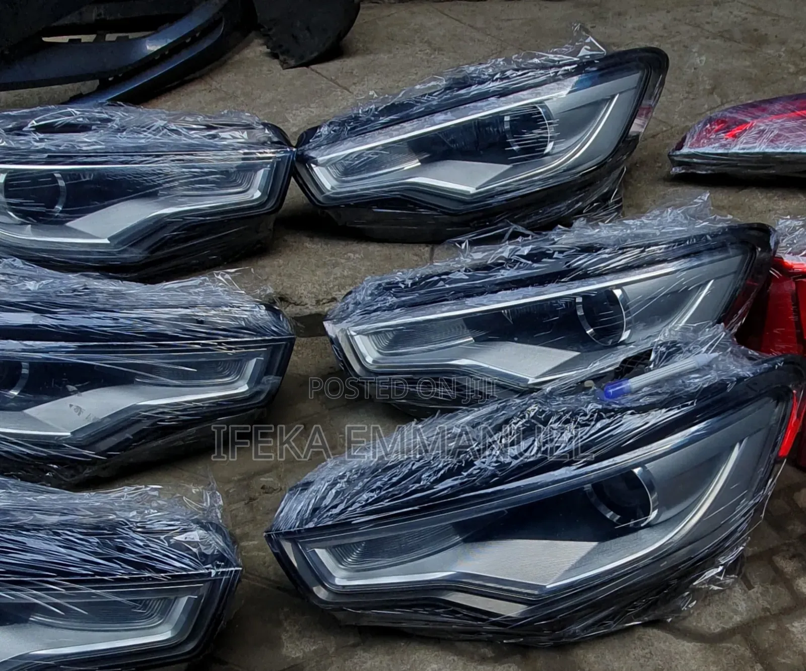 Headlights Audi A6 2013