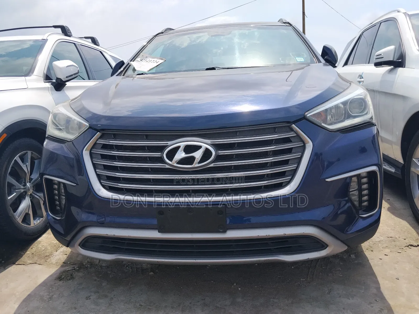 Hyundai Santa Fe Limited Ultimate AWD 2018 Blue