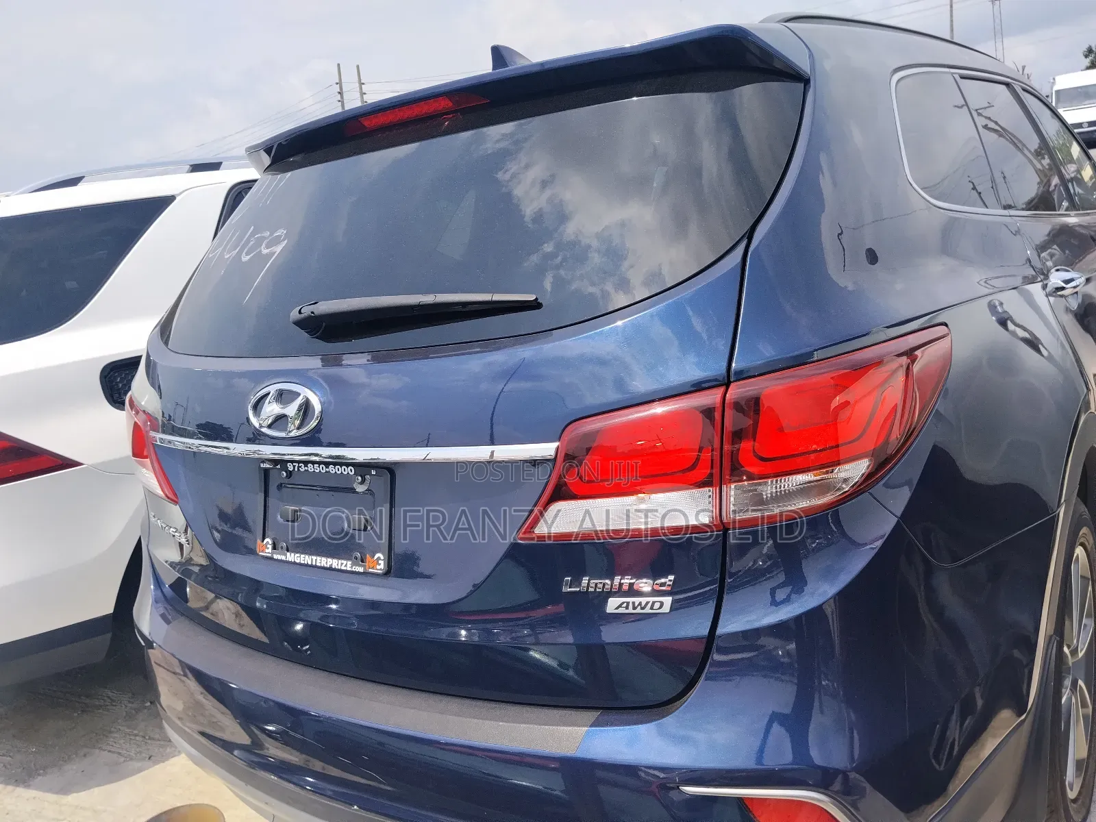 Hyundai Santa Fe Limited Ultimate AWD 2018 Blue