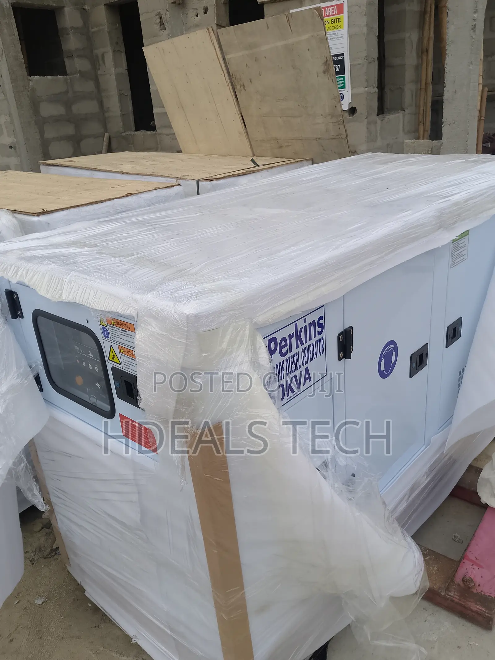 Perkins 50 Kva Heavy-Duty Soundproof Generator