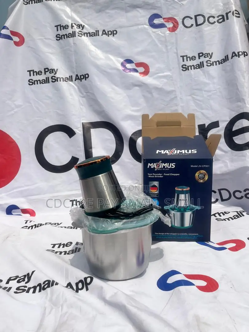 Pay Small Small Maximus 5l Food Chopper On Cdcare.App