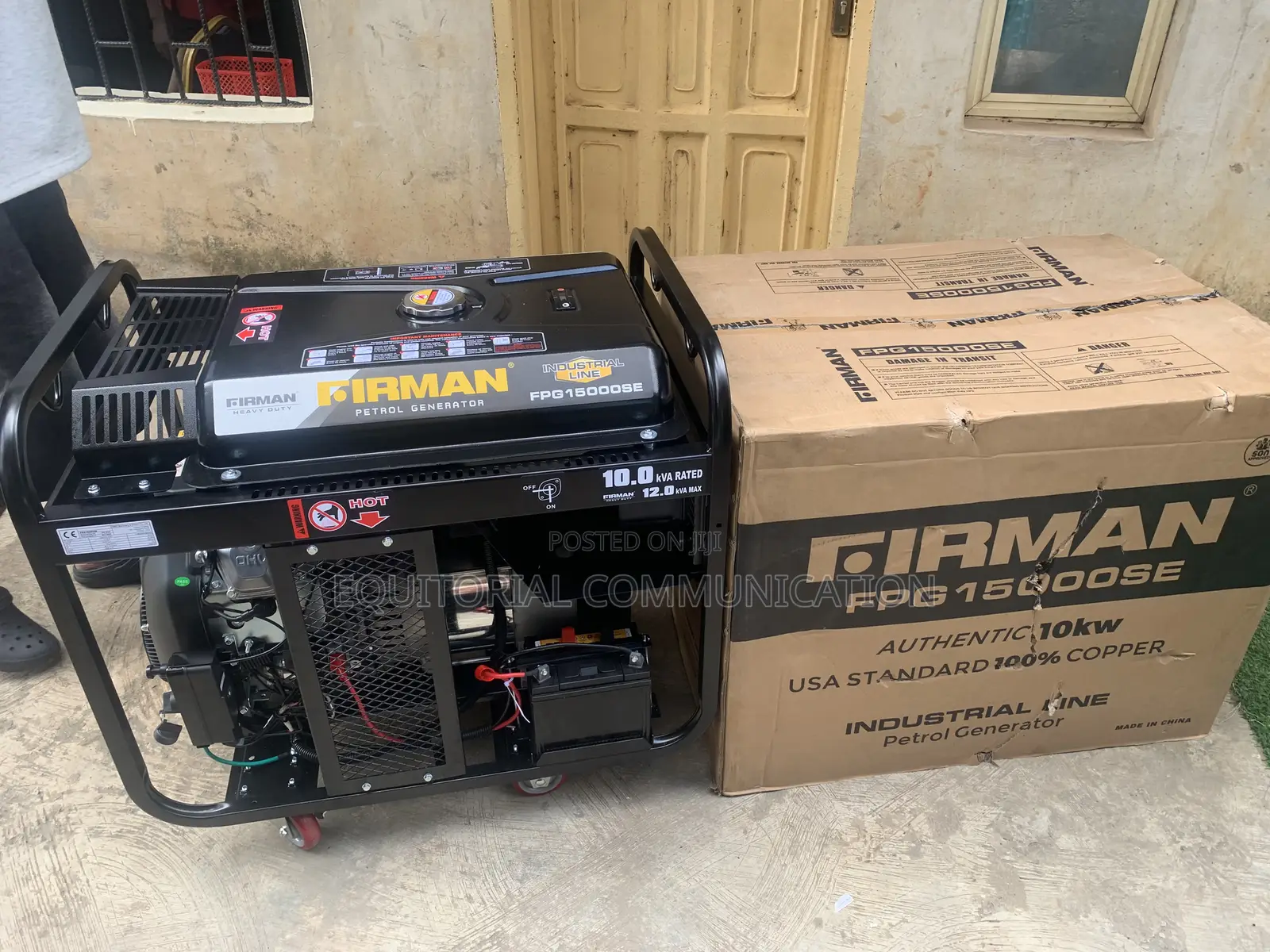 Firman Fpg15000se 10kw Electric Start Home Backup