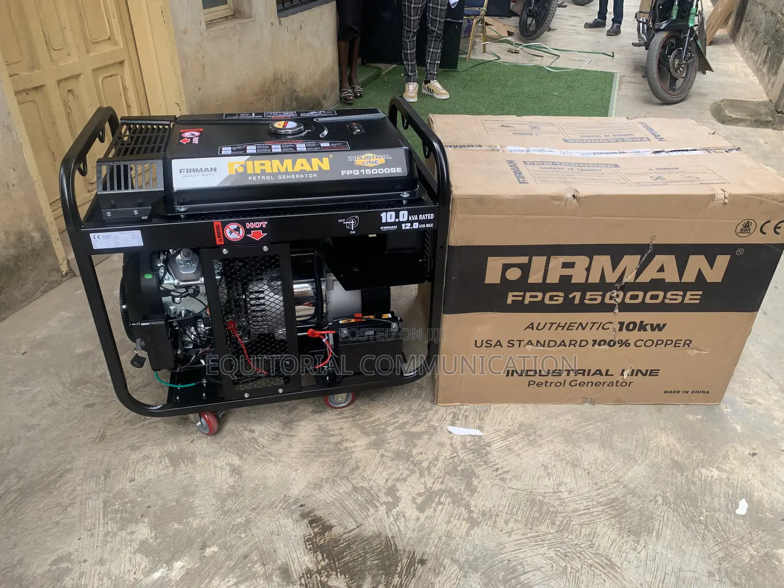 Firman Fpg15000se 10kw Electric Start Home Backup