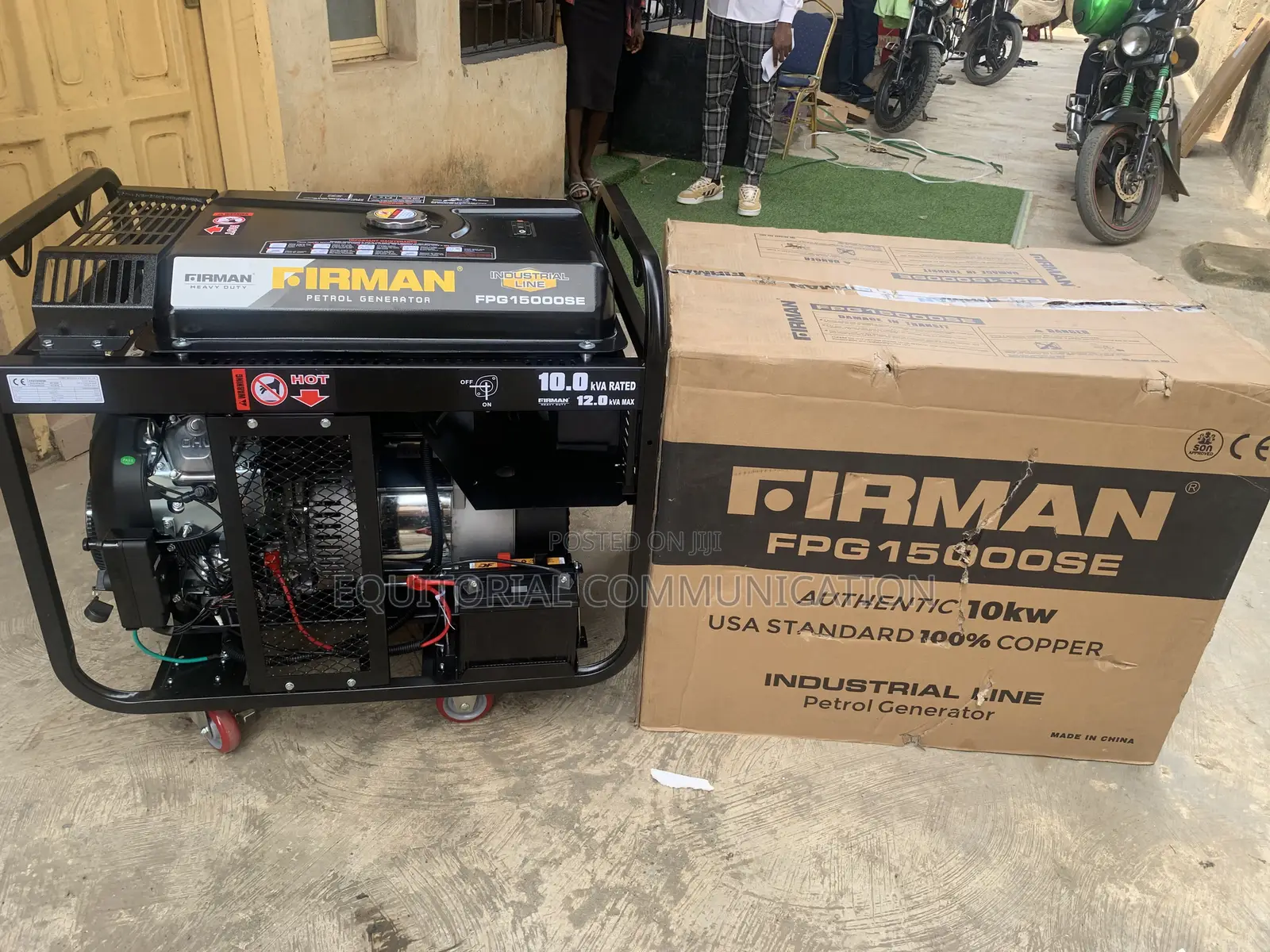 Firman Fpg15000se 10kva Dual Start Generator