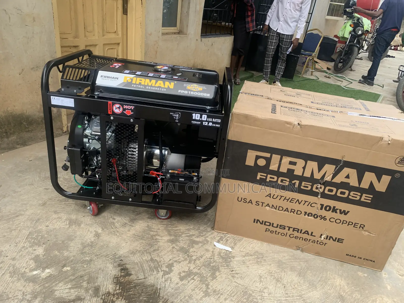Firman Fpg15000se 10kva Dual Start Generator