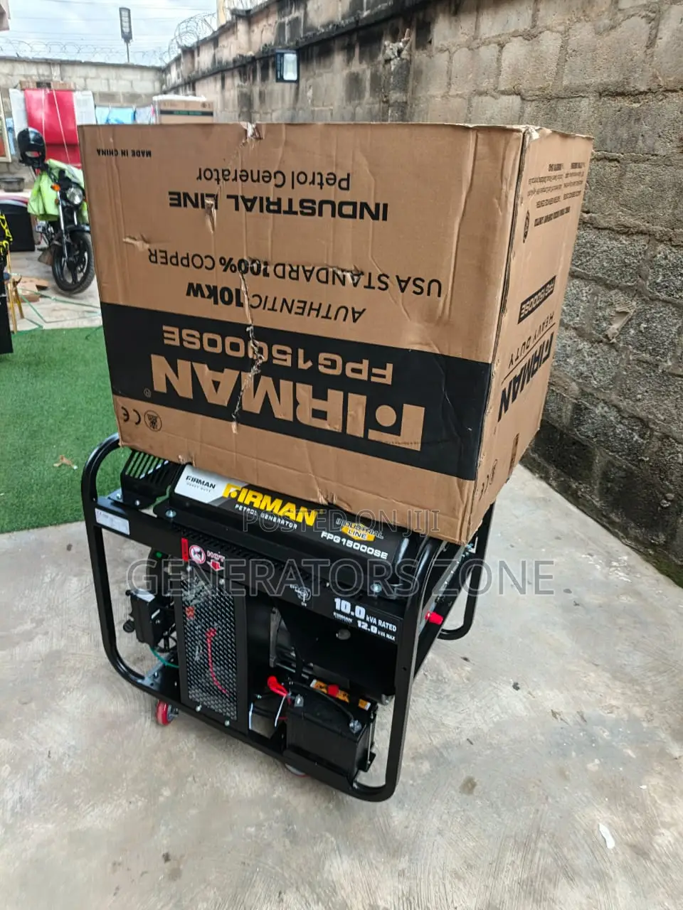 Firman Soundproof Petrol Generator Model Fpg15000se