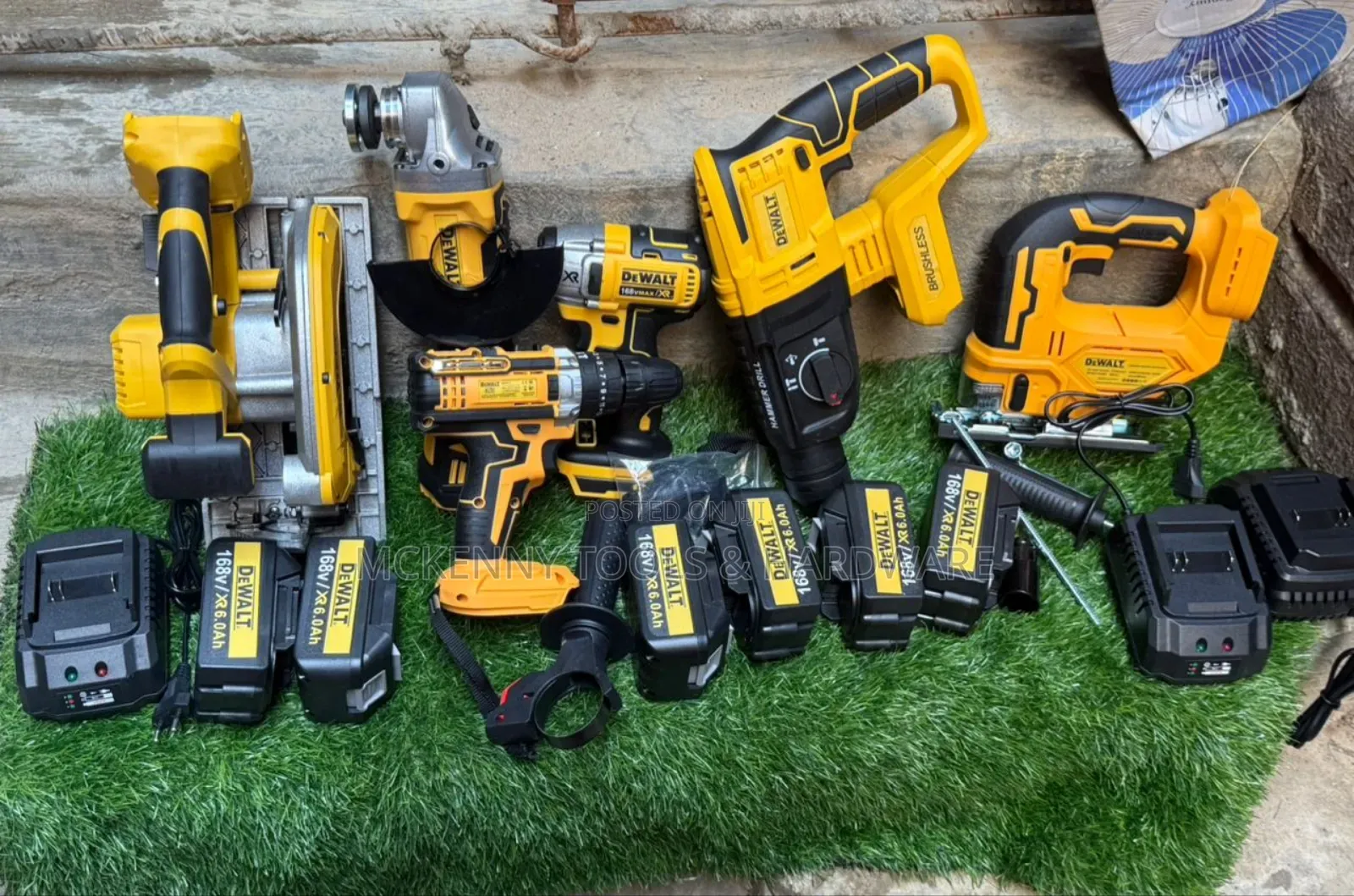 Dewalt 168v Brushless Combo Kit