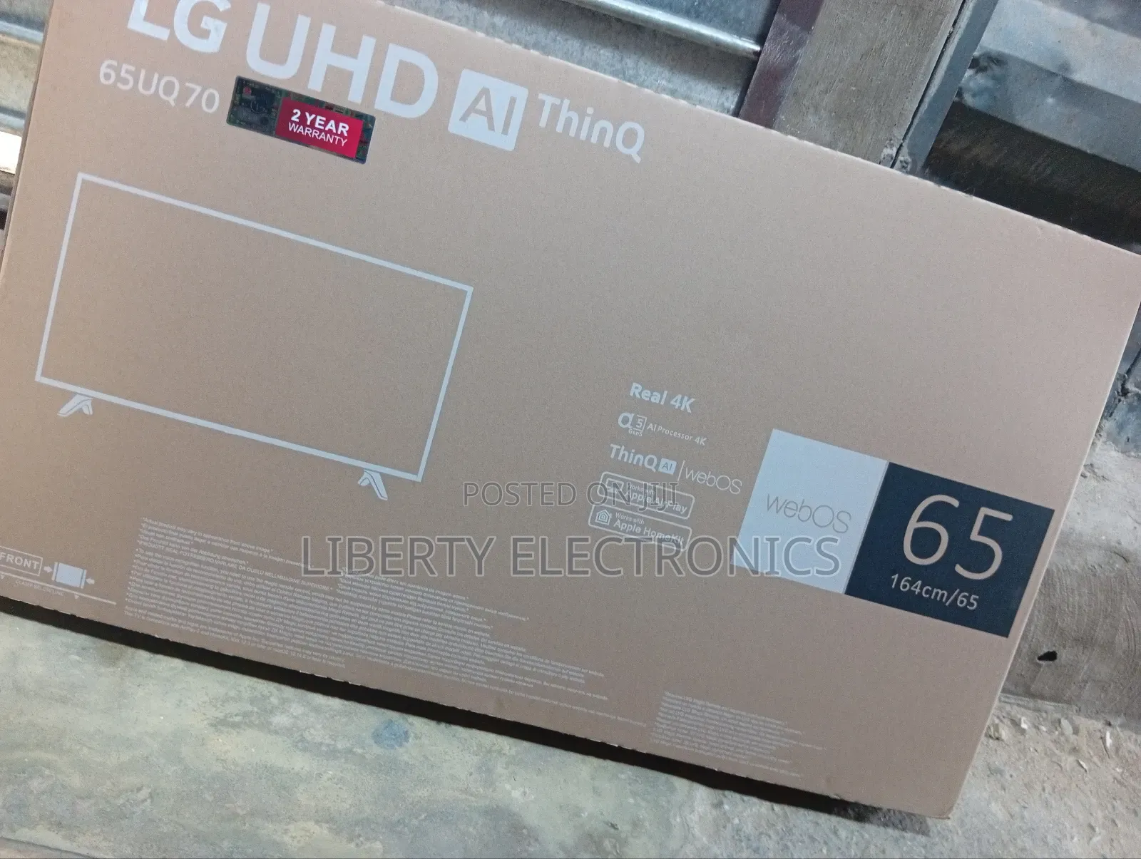 O Lg 65 Inches Smart Tv