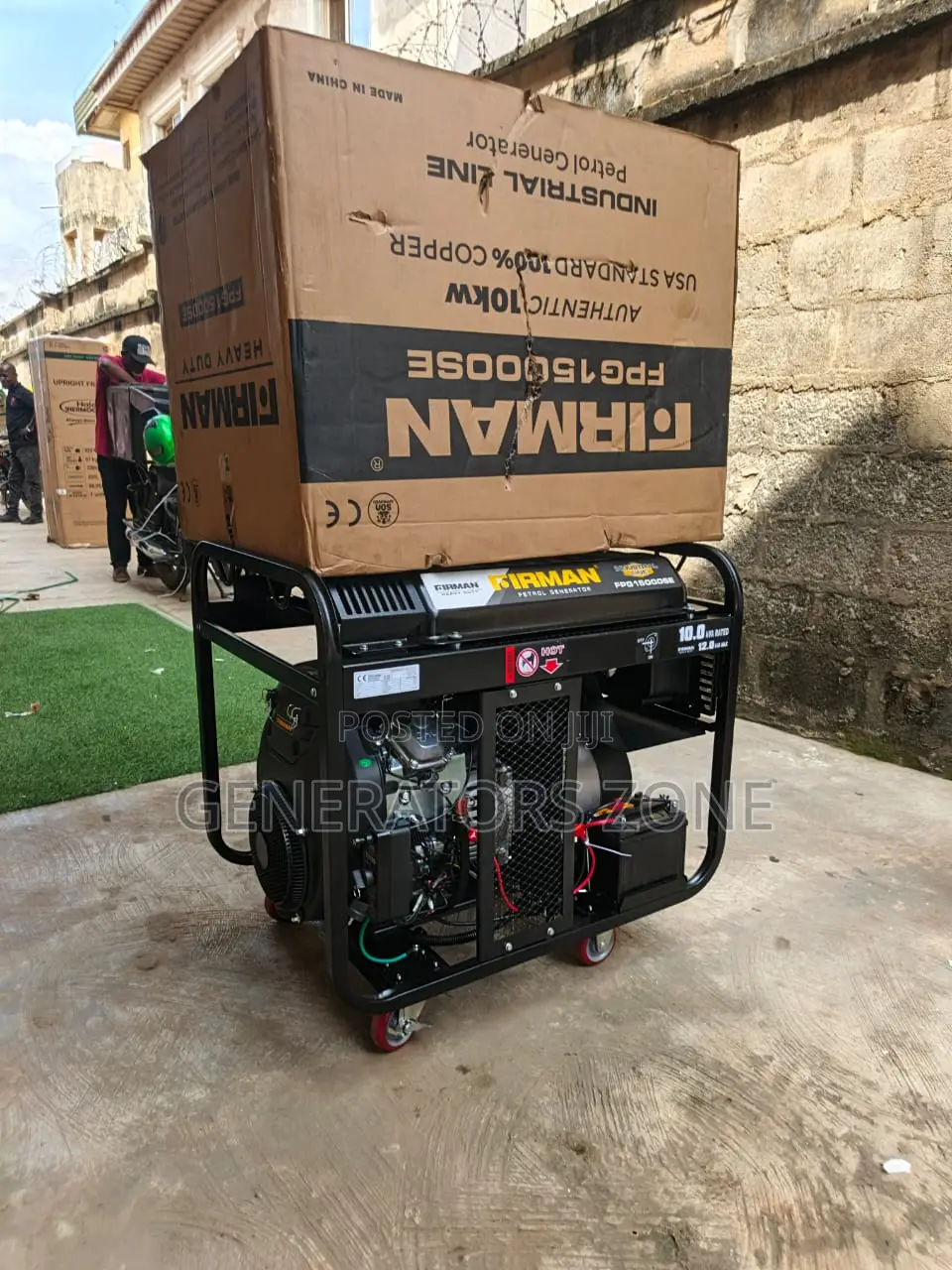 Firman Enclosed Soundproof Petrol Generator 10kva Model Fpg15000se