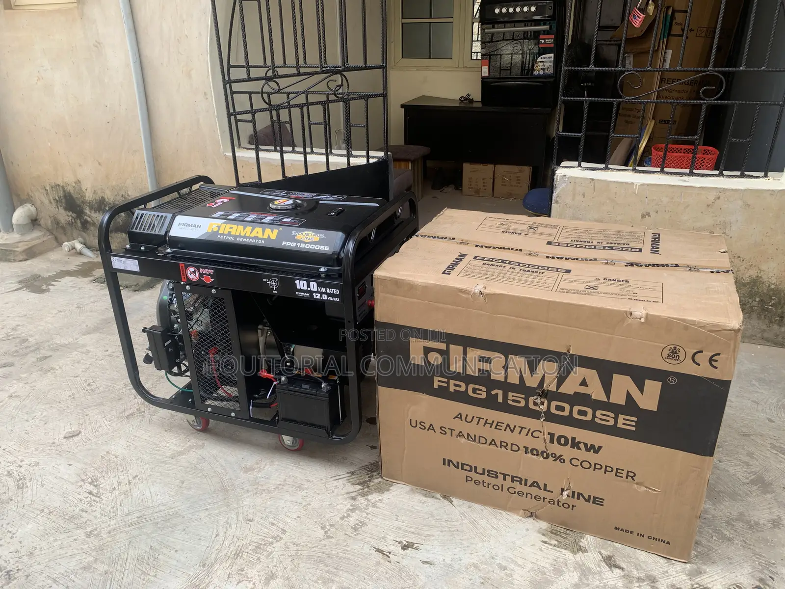 Firman Fpg15000se With Avr and Copper Coil