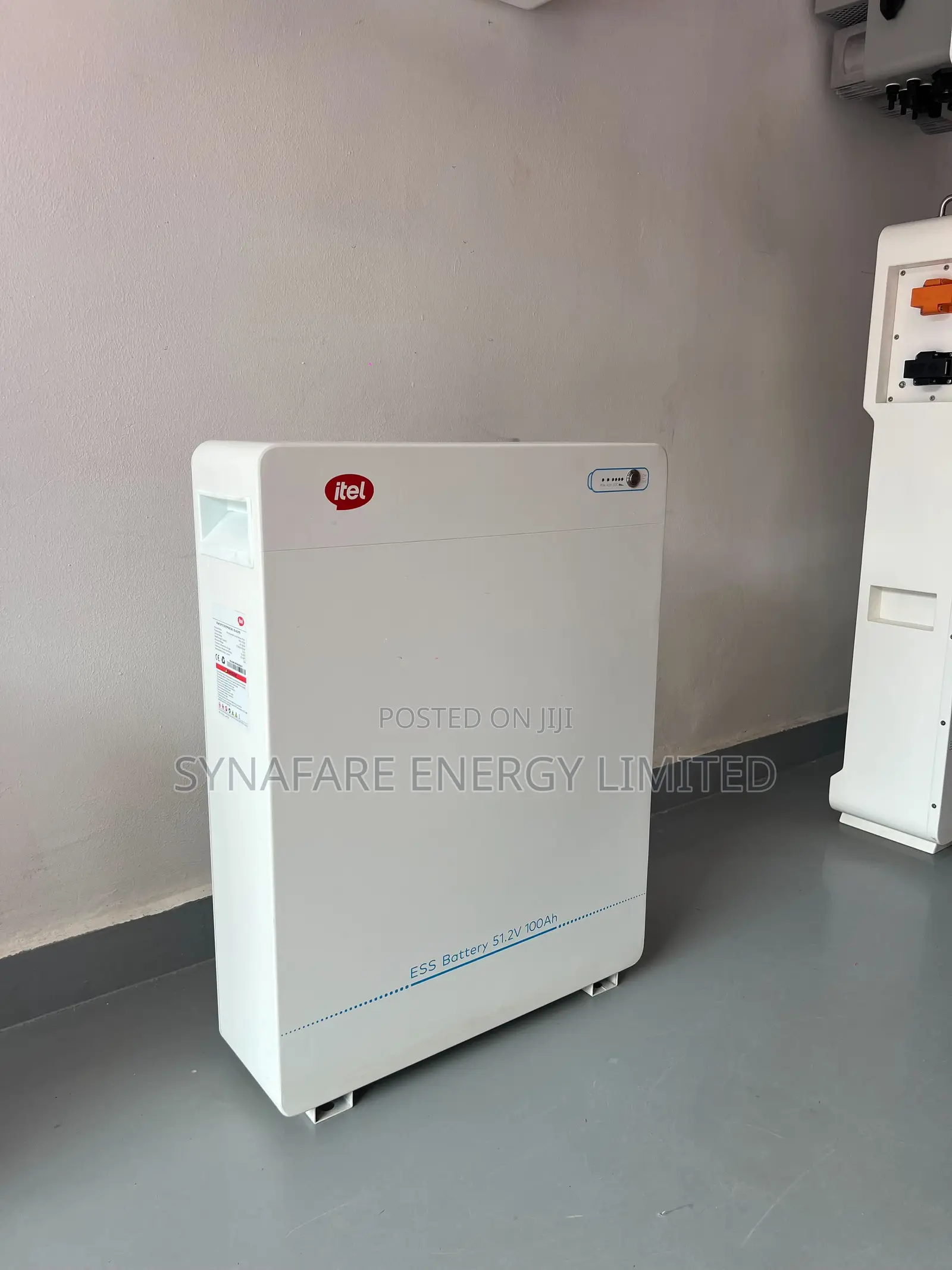 Itel 5120wh Lithium Battery Wall Mounted 48v 100ah 5.12kwh Ipw-51100