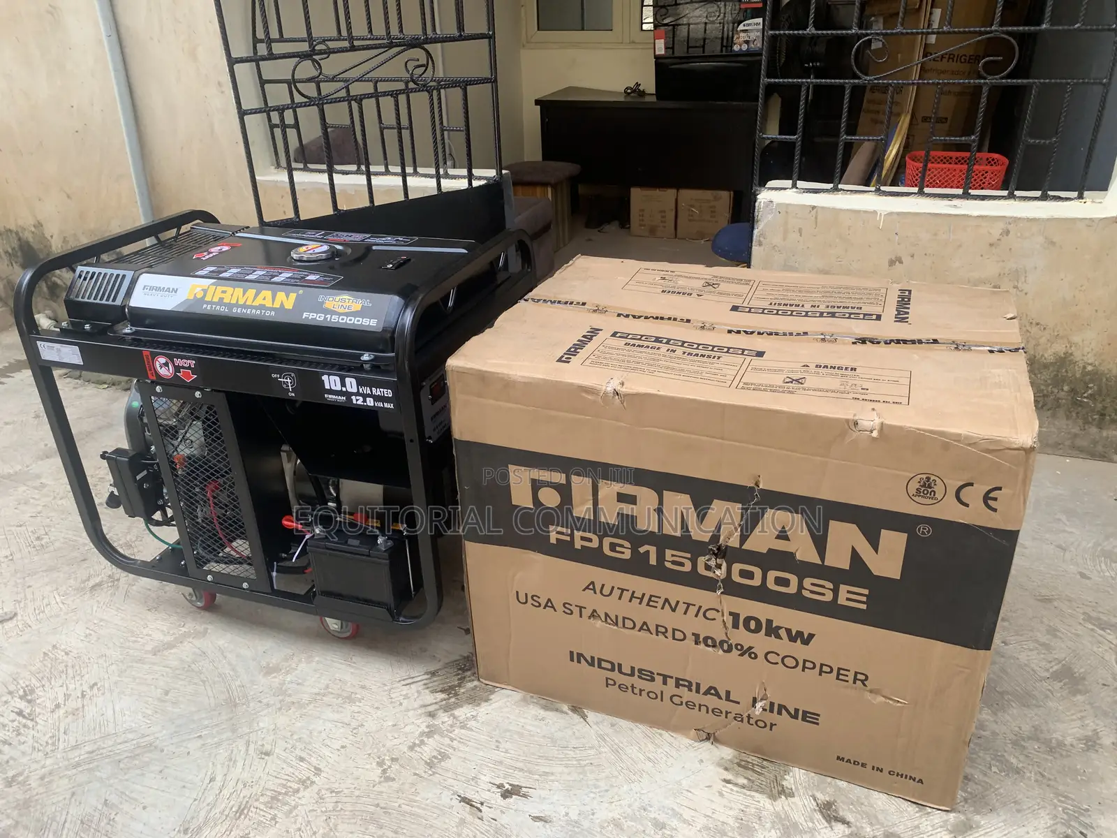 Firman Fpg15000se – 10kva High Efficiency Engine