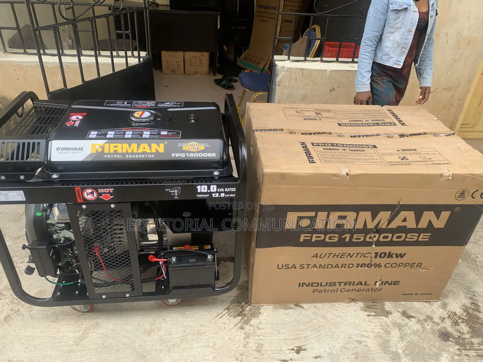 Firman Fpg15000se – Built Tough for Heavy Loads