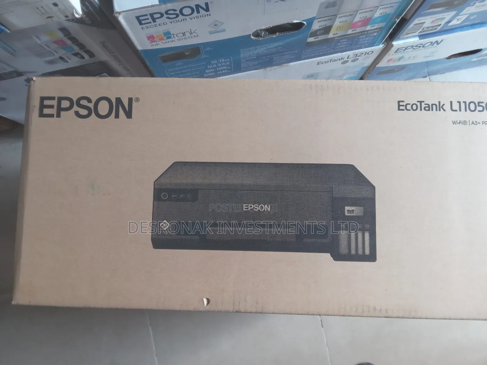 Epson L11050 (Replaced L1300) Wi-fi A3 Ecotank Printerr