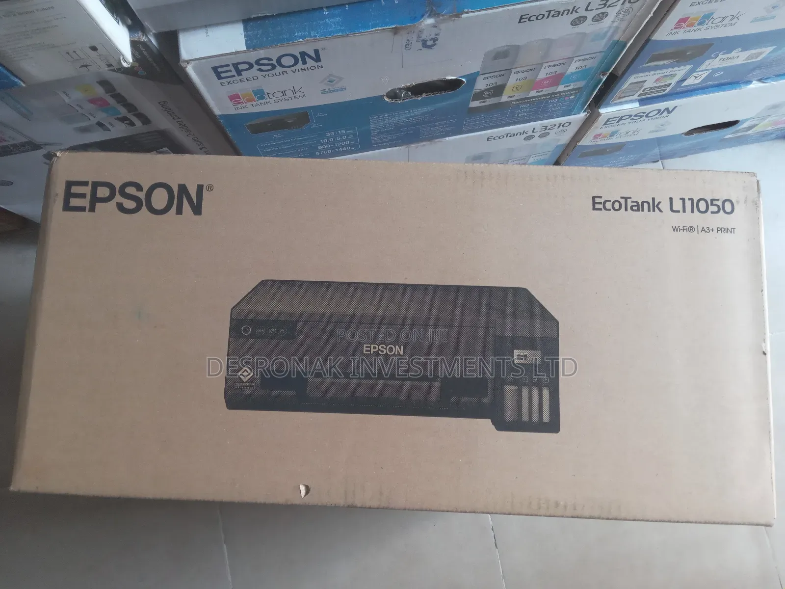 Epson L11050 (Replaced L1300) Wi-fi A3 Ecotank Printerr