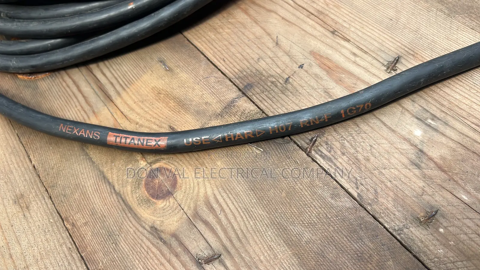 70mm Nexans Welding Cable TRS