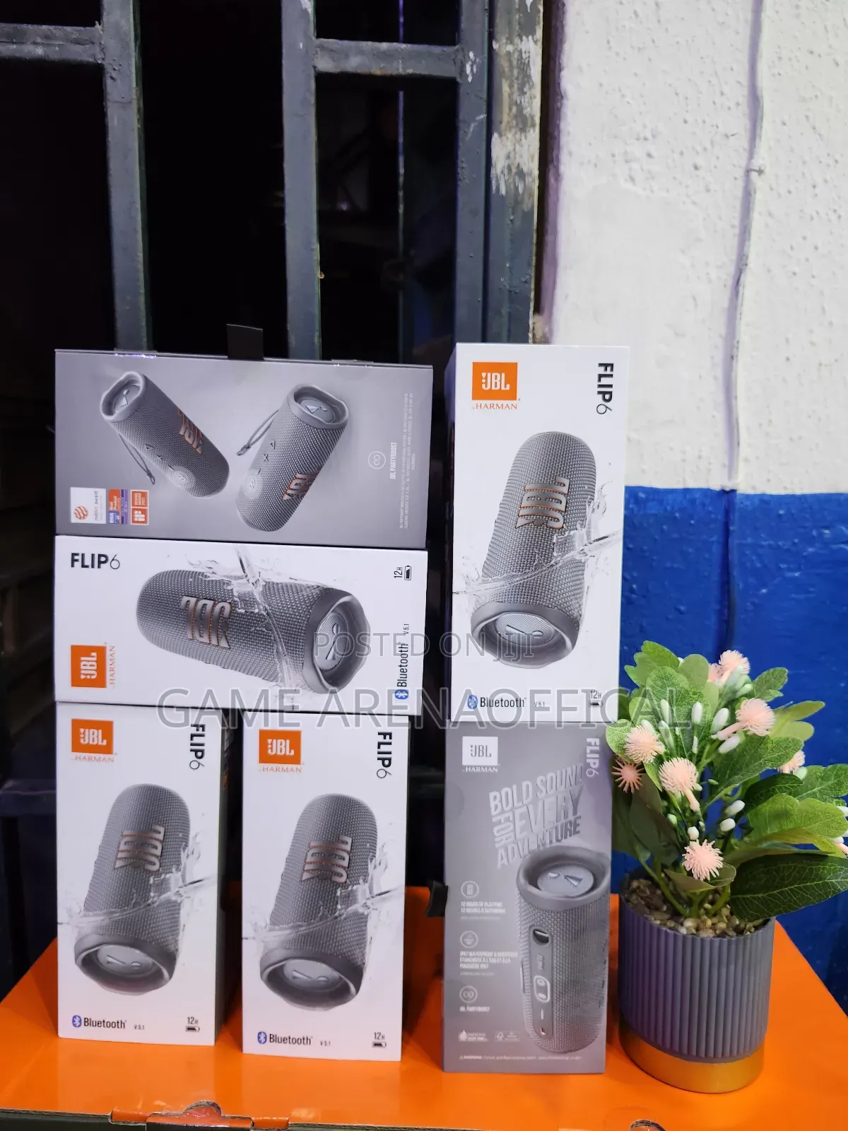 Original JBL Flip 6 – Pure Sound, Rugged Design