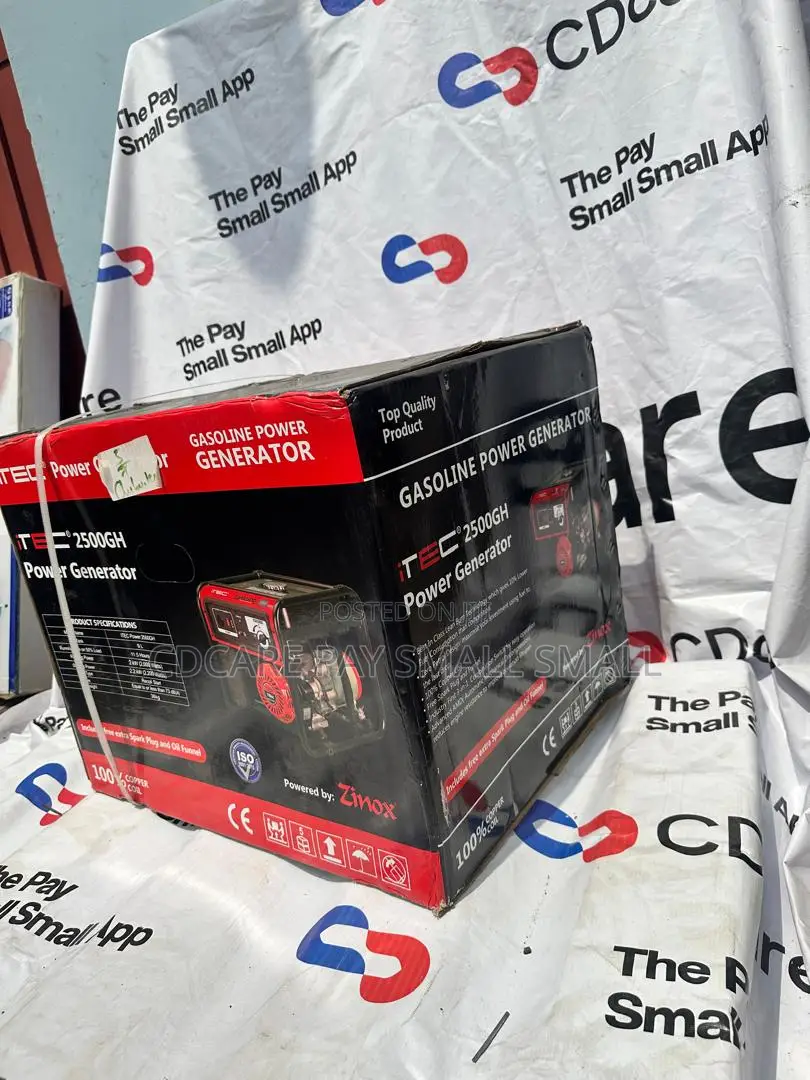 Pay Small Small Itec 2.5kva Generator On Cdcare.App