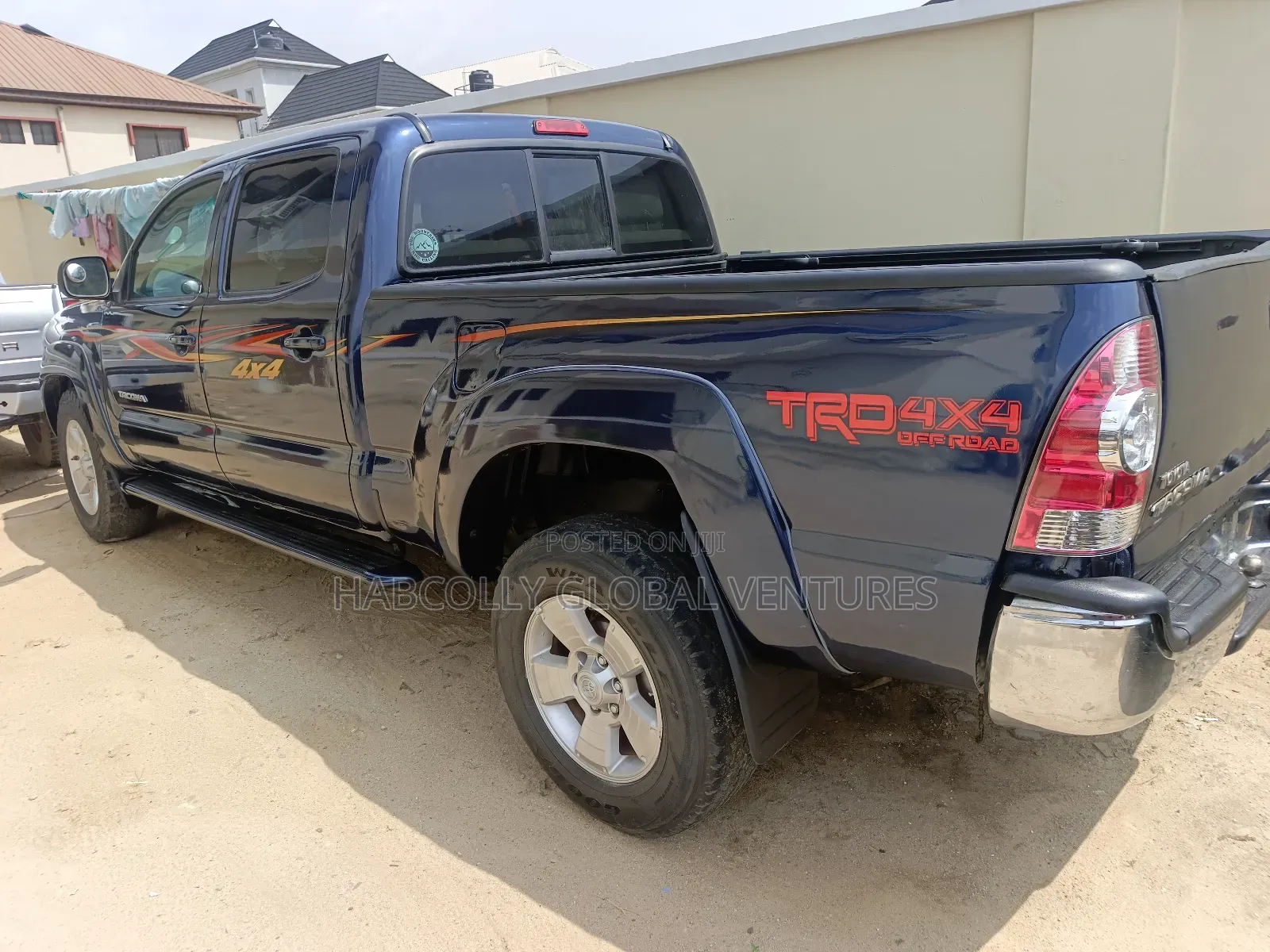 Toyota Tacoma 4x4 Double Cab 2008 Blue