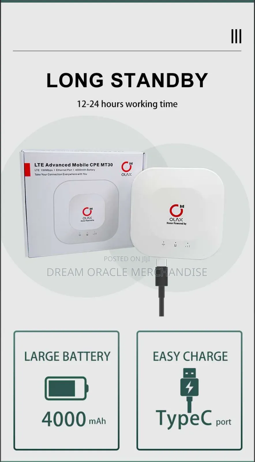 Olax Mt30 Router