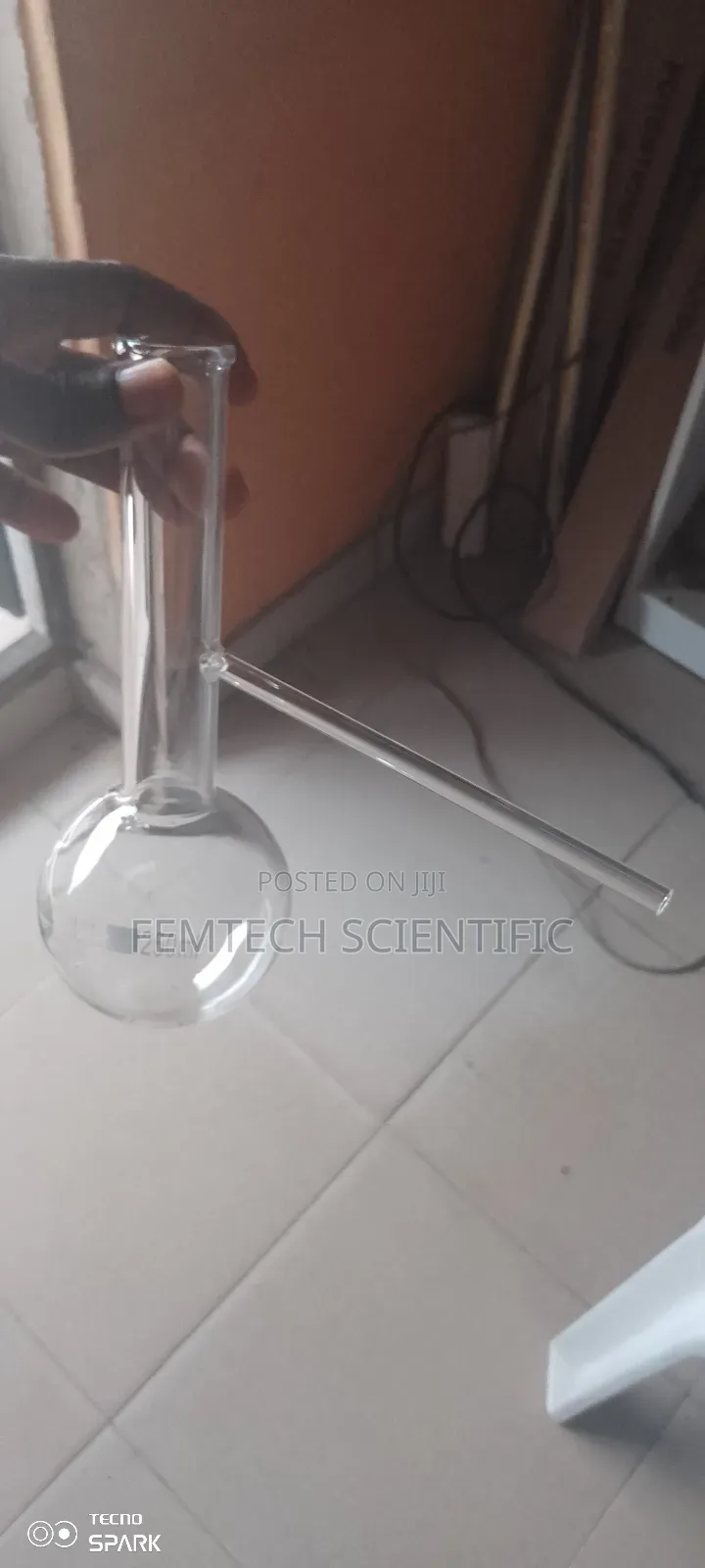 Distillation Flask With Side Arm 250ml