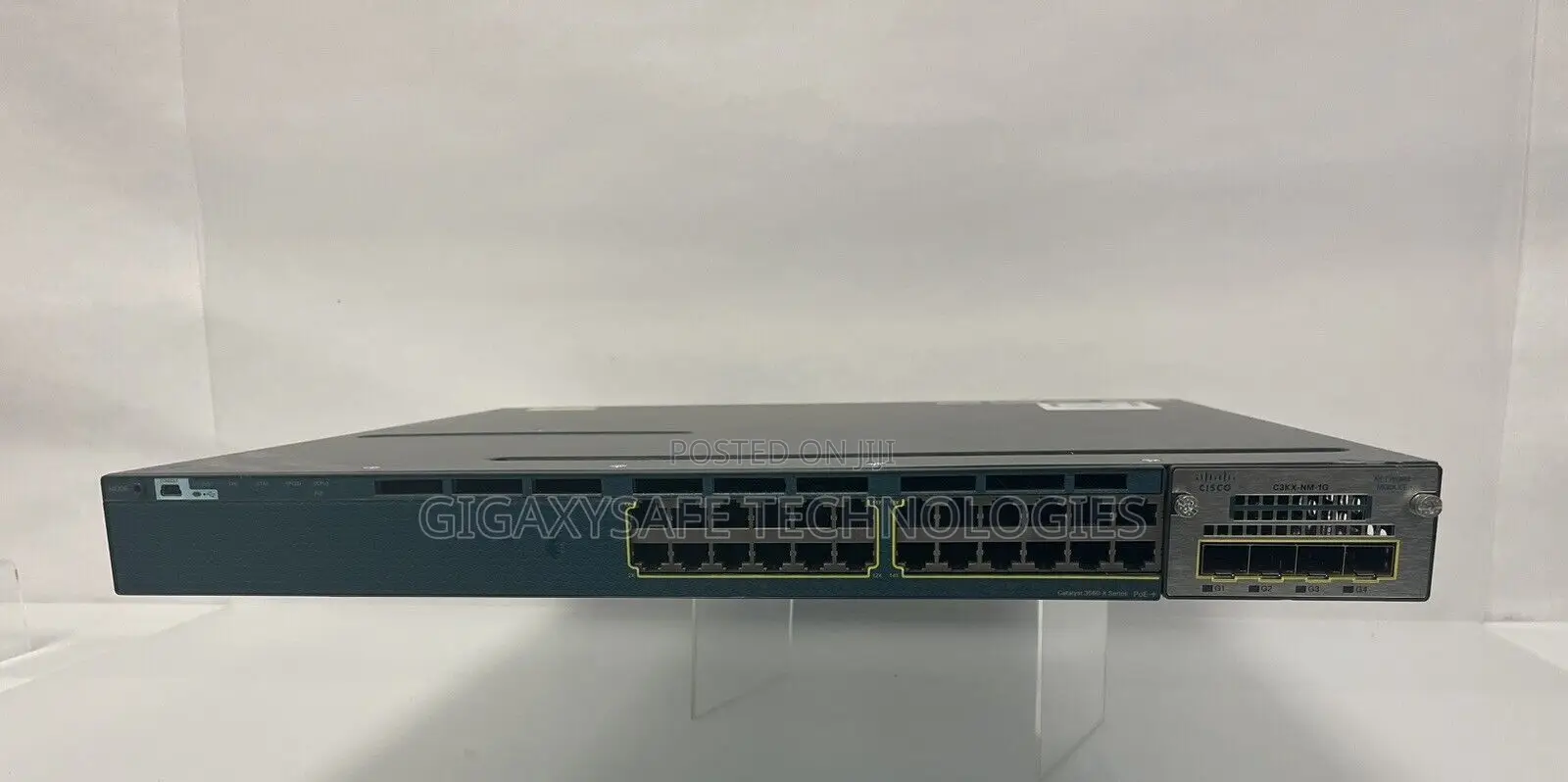 Cisco Catalyst 3560x 24port Gigabit Switch SFP C3kx-Nm-1g Ws-C3560x-24