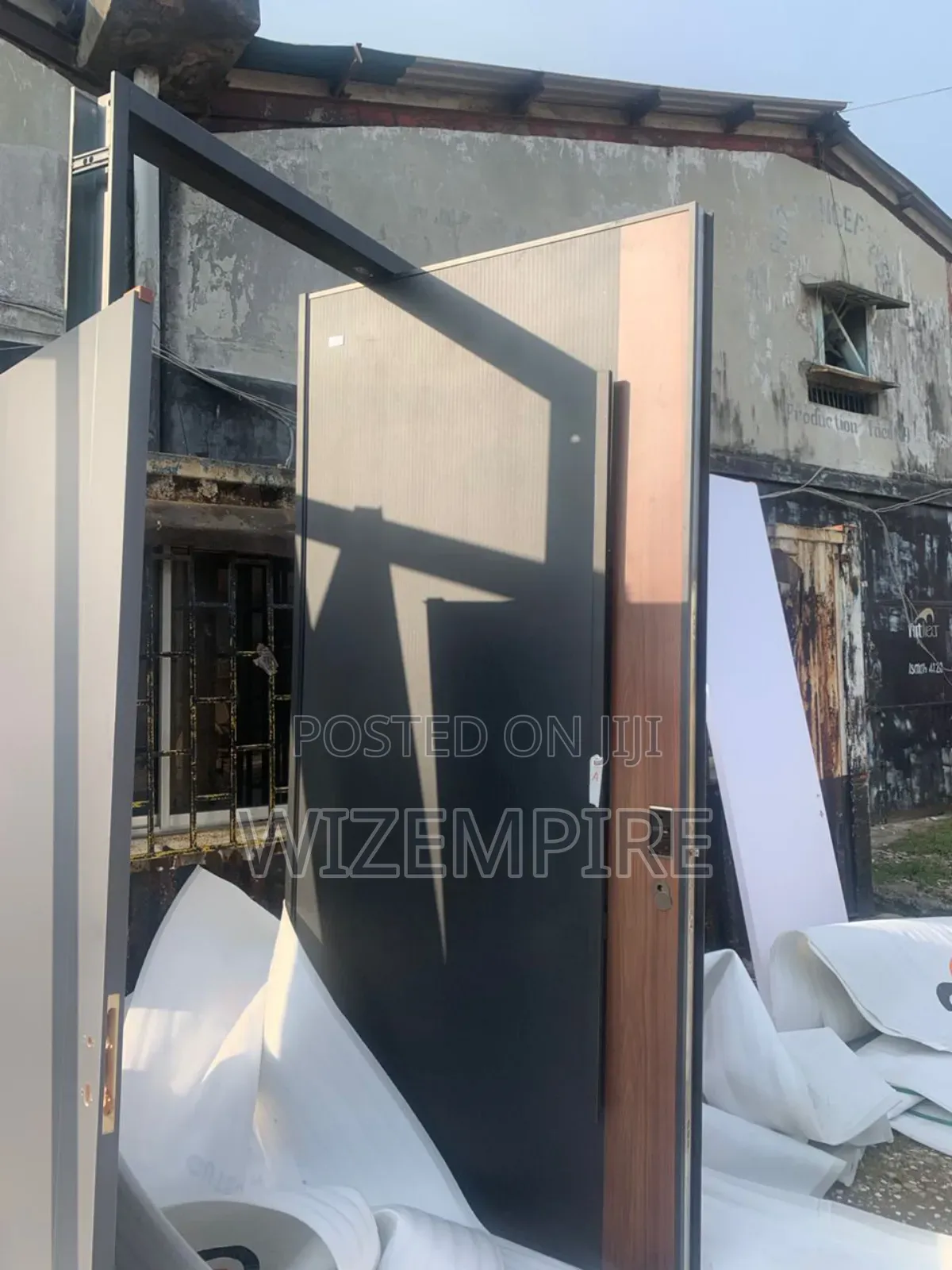 5ft by 9ft Turkey Pivot Door With Smart Lock Available