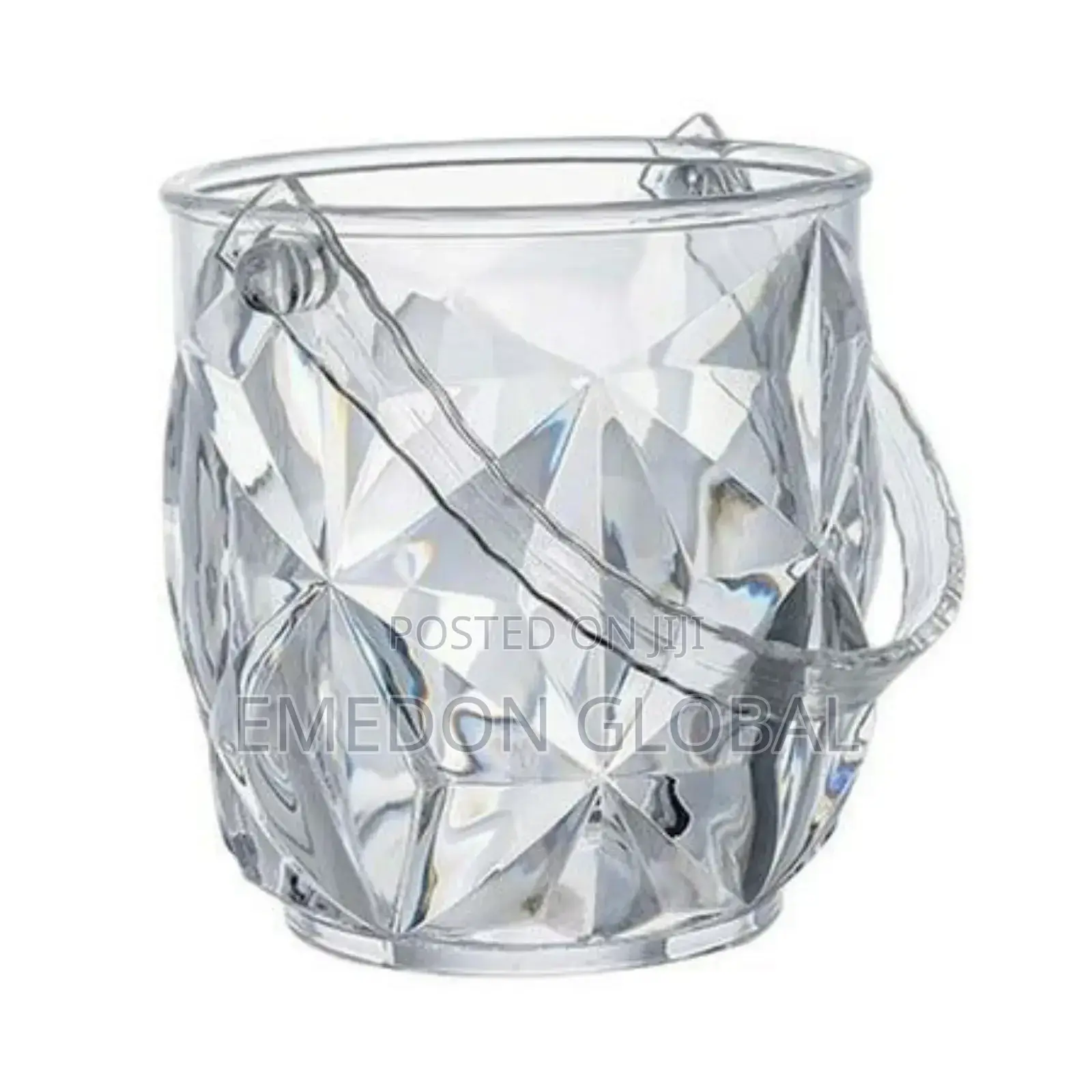 Acrylic Crystal Ice Bucket With Ice Juicer