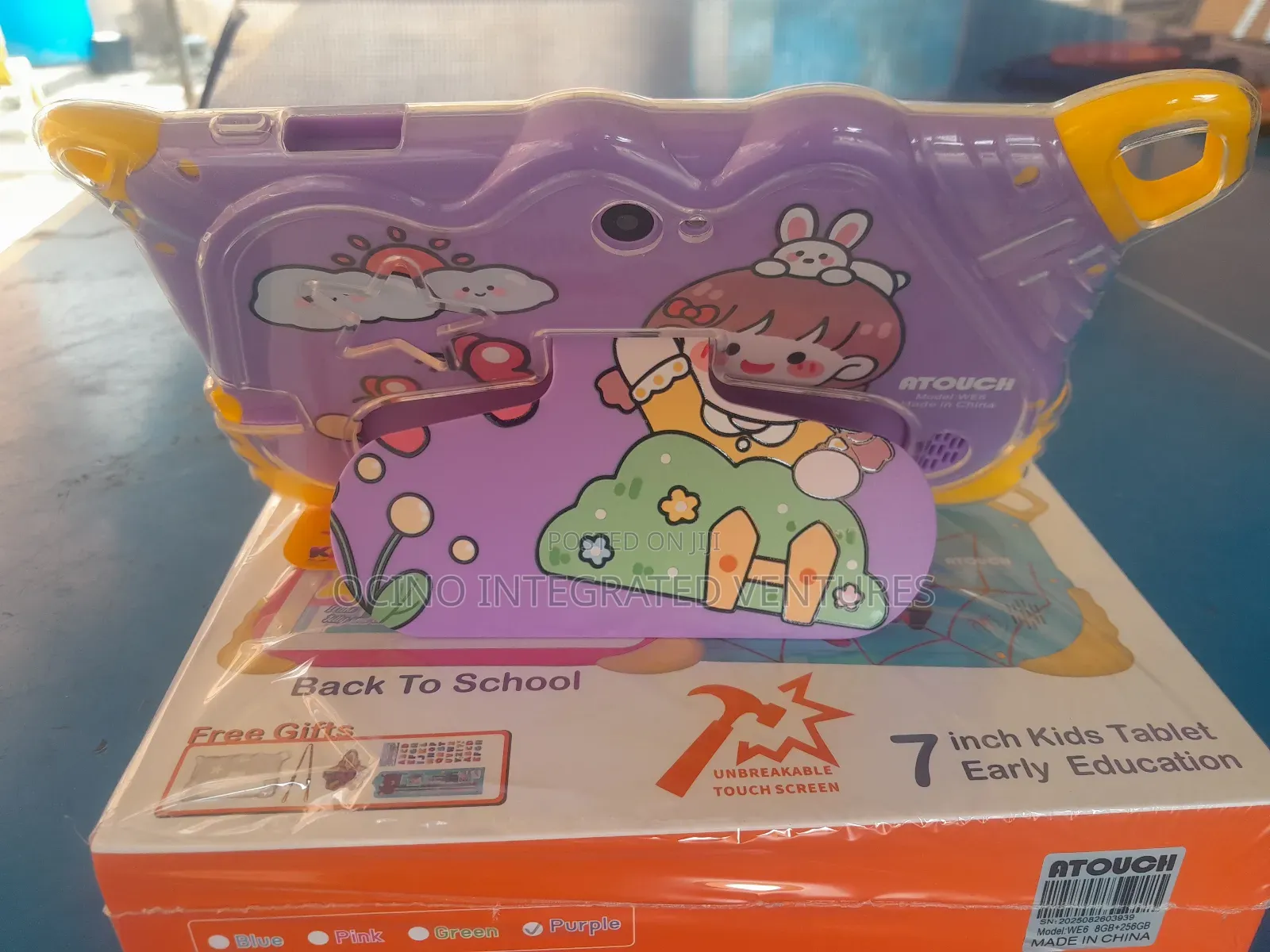 7inches Unbreakable Screen Kids Educational Tablet