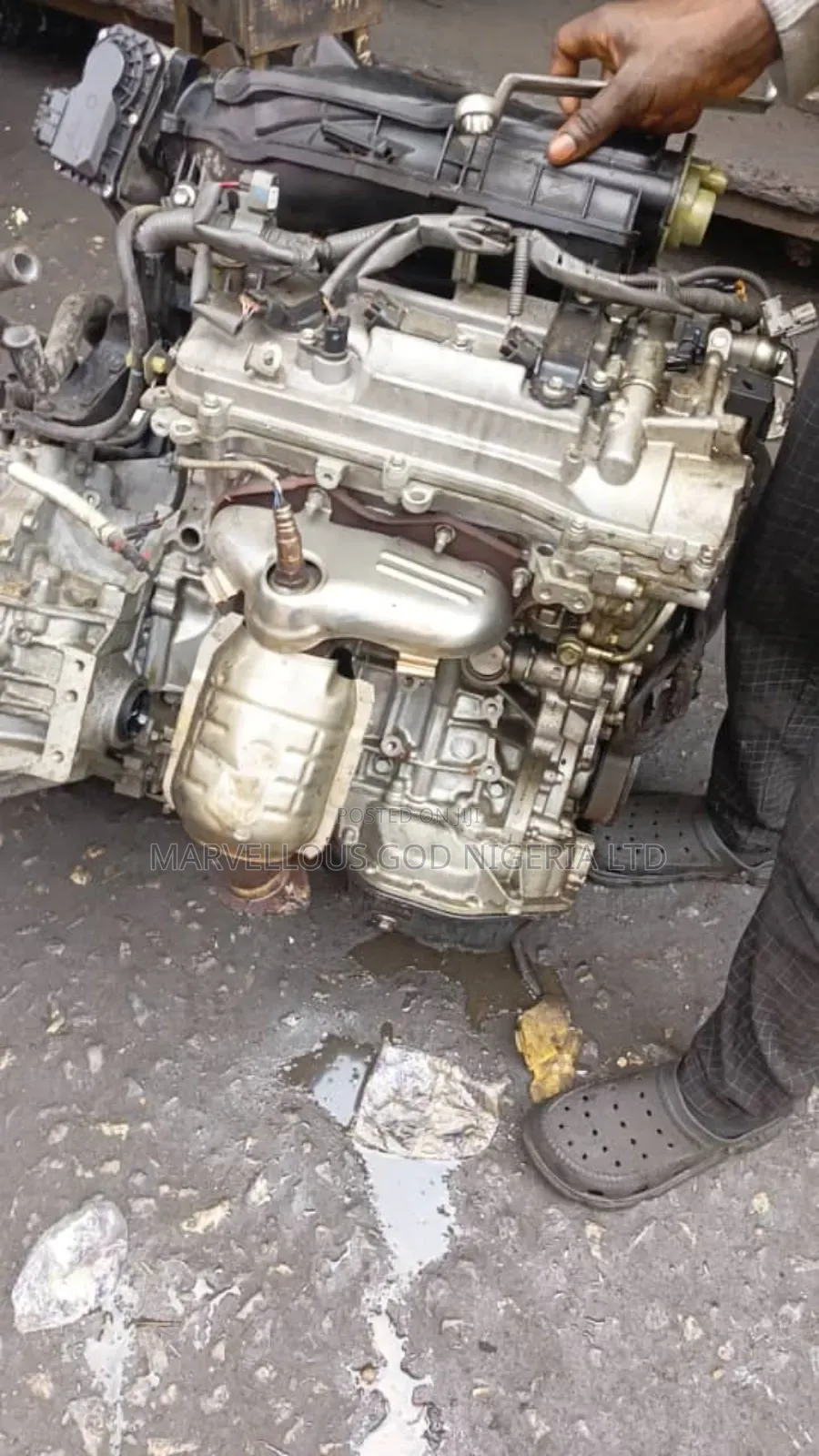 Direct Tukunbo Engine and Gearbox 2 Wheel 2gr