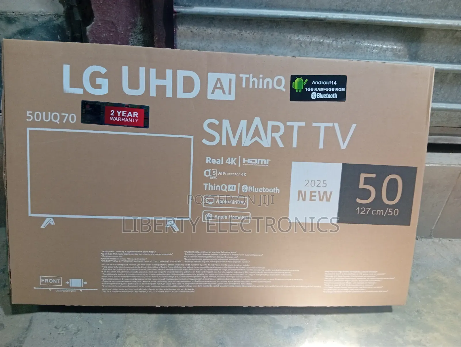 Lg 50 Inches Smart Android Tv