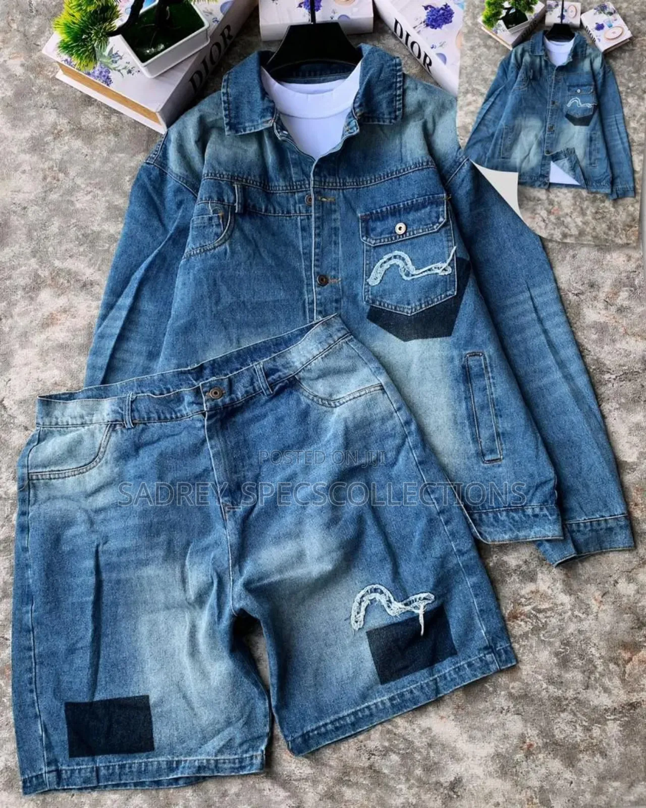Jeans Up and Down Jacket's and Shorts . For Men