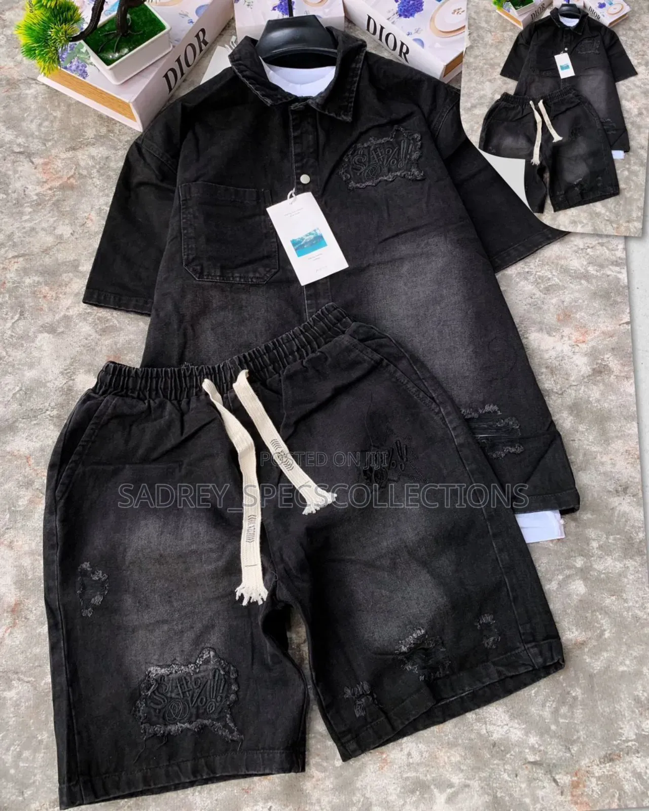 Jeans Up and Down Jacket's and Shorts . For Men