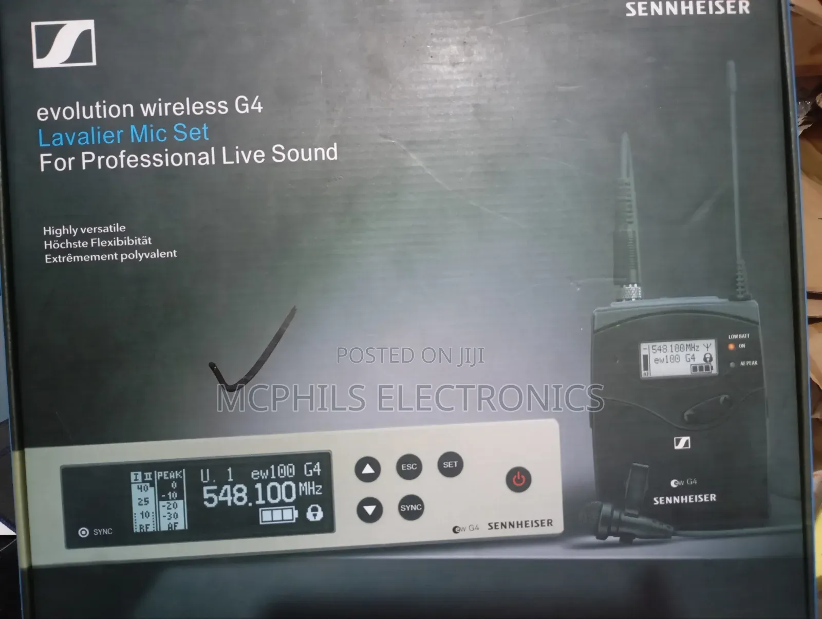 Sennheiser Ew-100 G4 Wireless Microphone