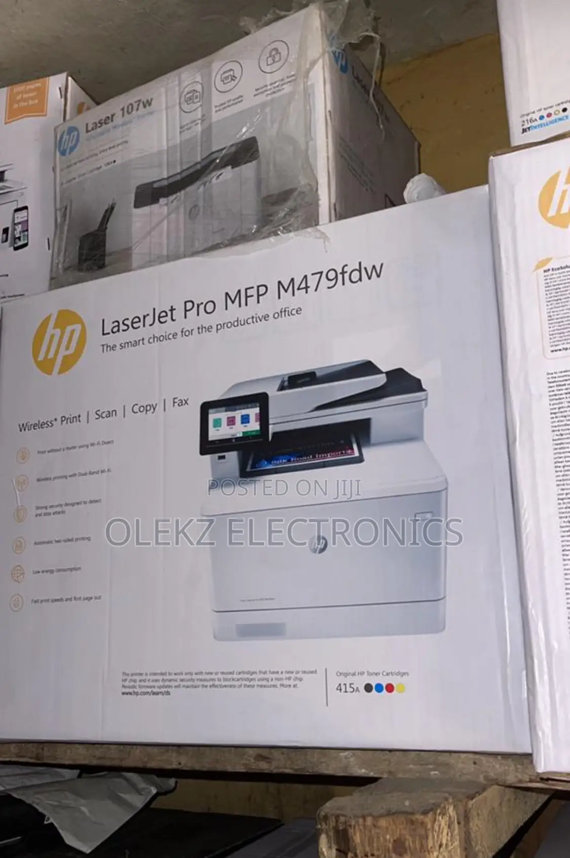 Hp Color Laserjet Pro Mfp M479fdw A4 Printer