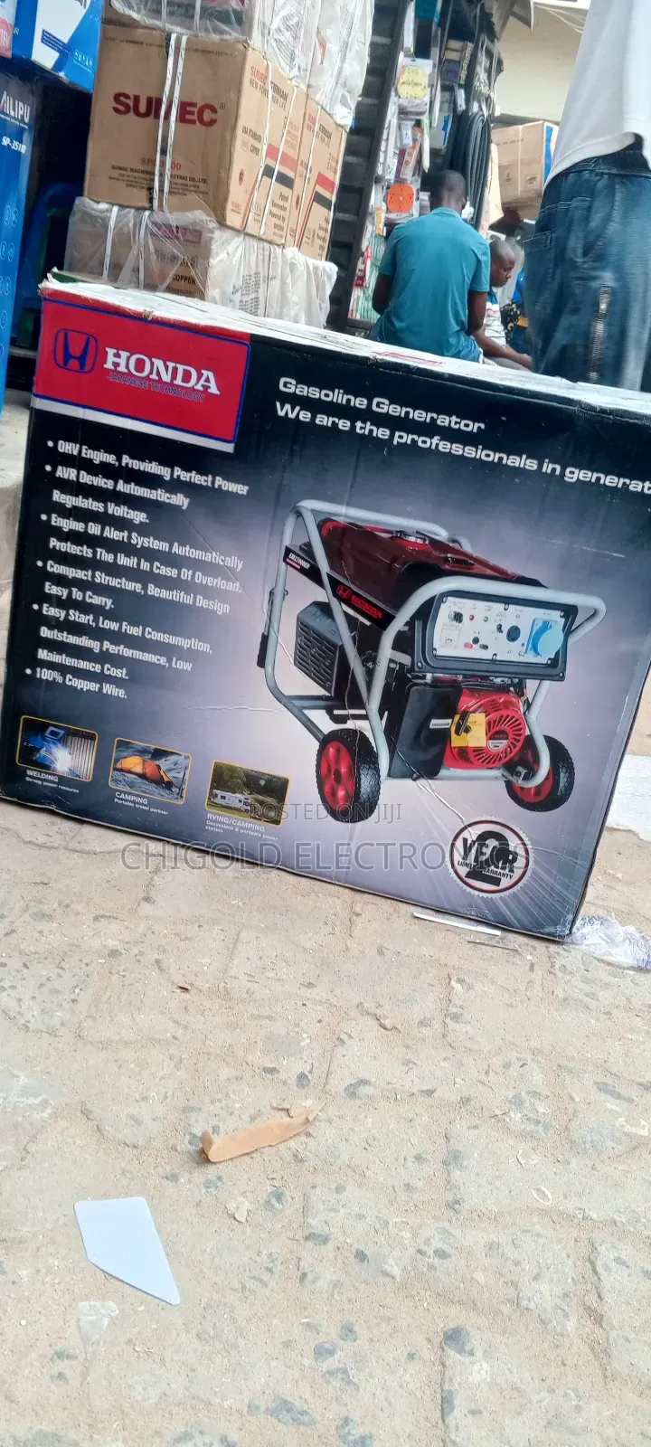 Original Honda Generator 10 Kva 100% Copper Coin