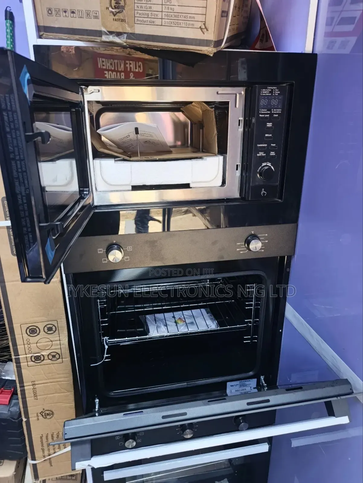 Original Quality Sky-Oppein Inbuilt Gas Ele Oven Inbuilt Microwave