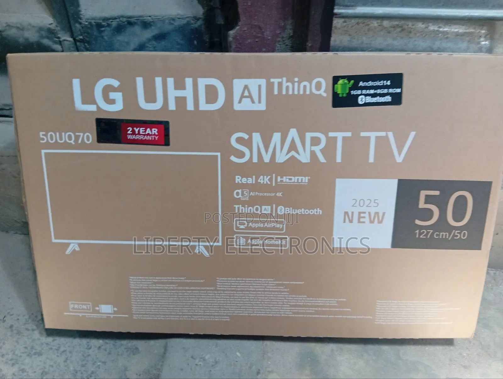 X Lg 50 Inches Smart Tv Uq70