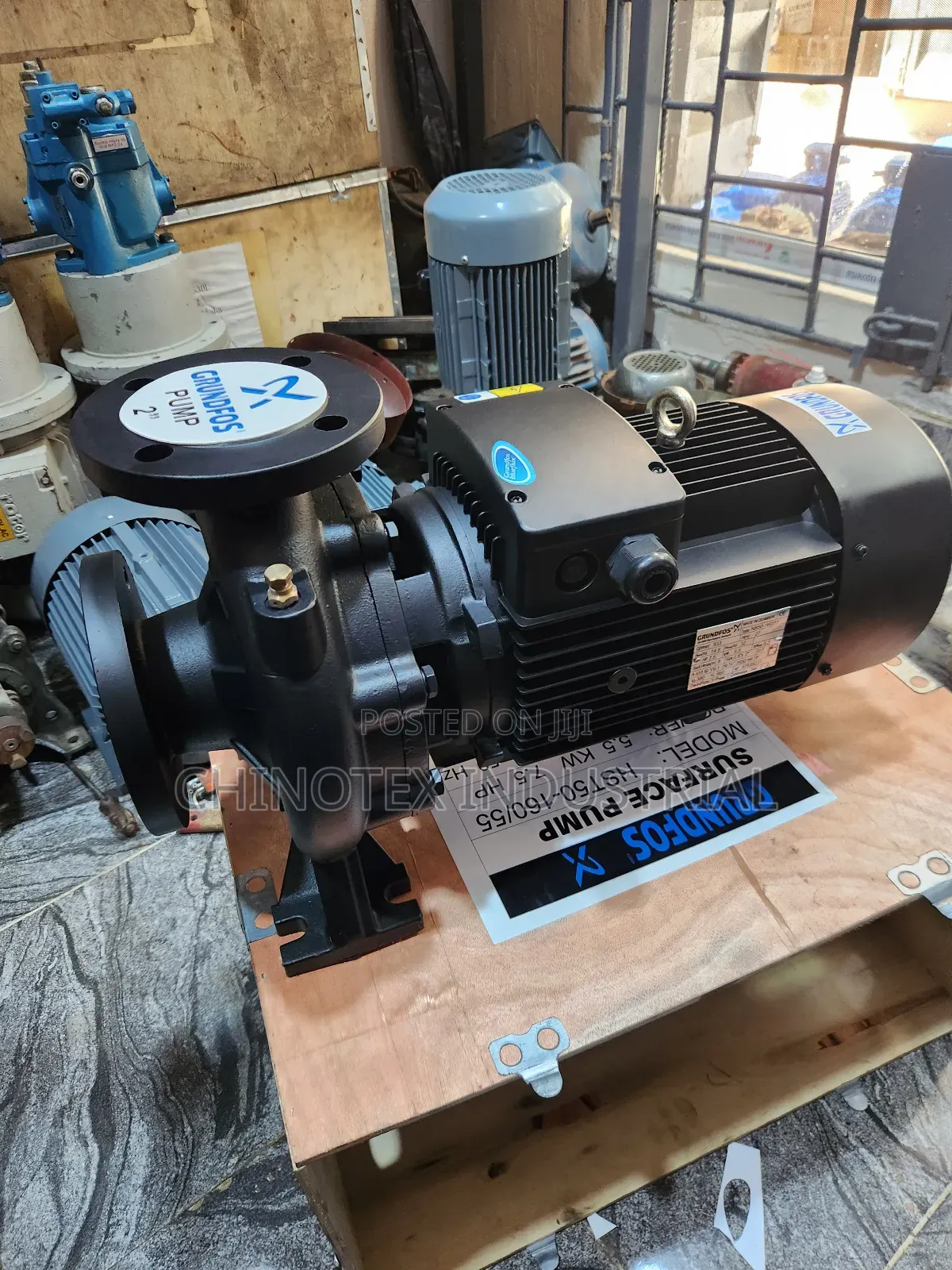 Grundfos Surface Water Pump 7.5hp/5.5kw (Size 2.5"×2")