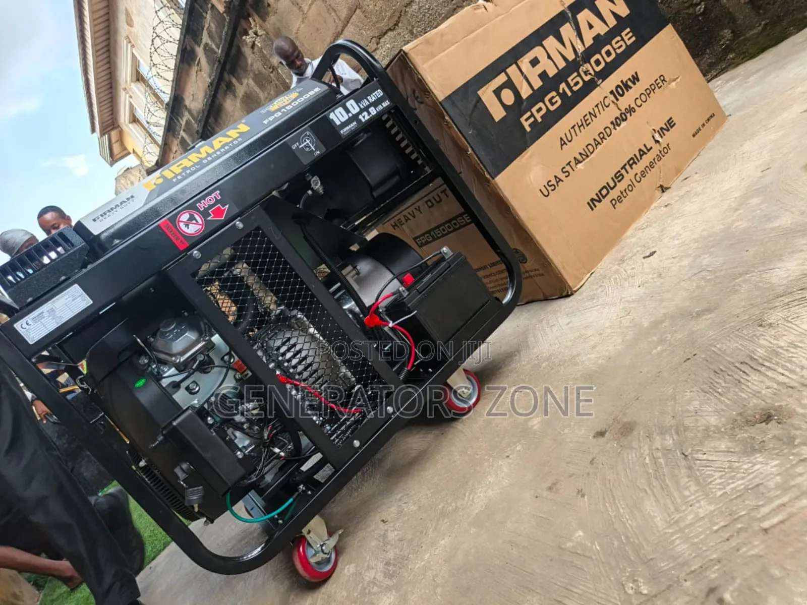 Firman Fpg15000se 10kva Petrol Unit - Soundproof