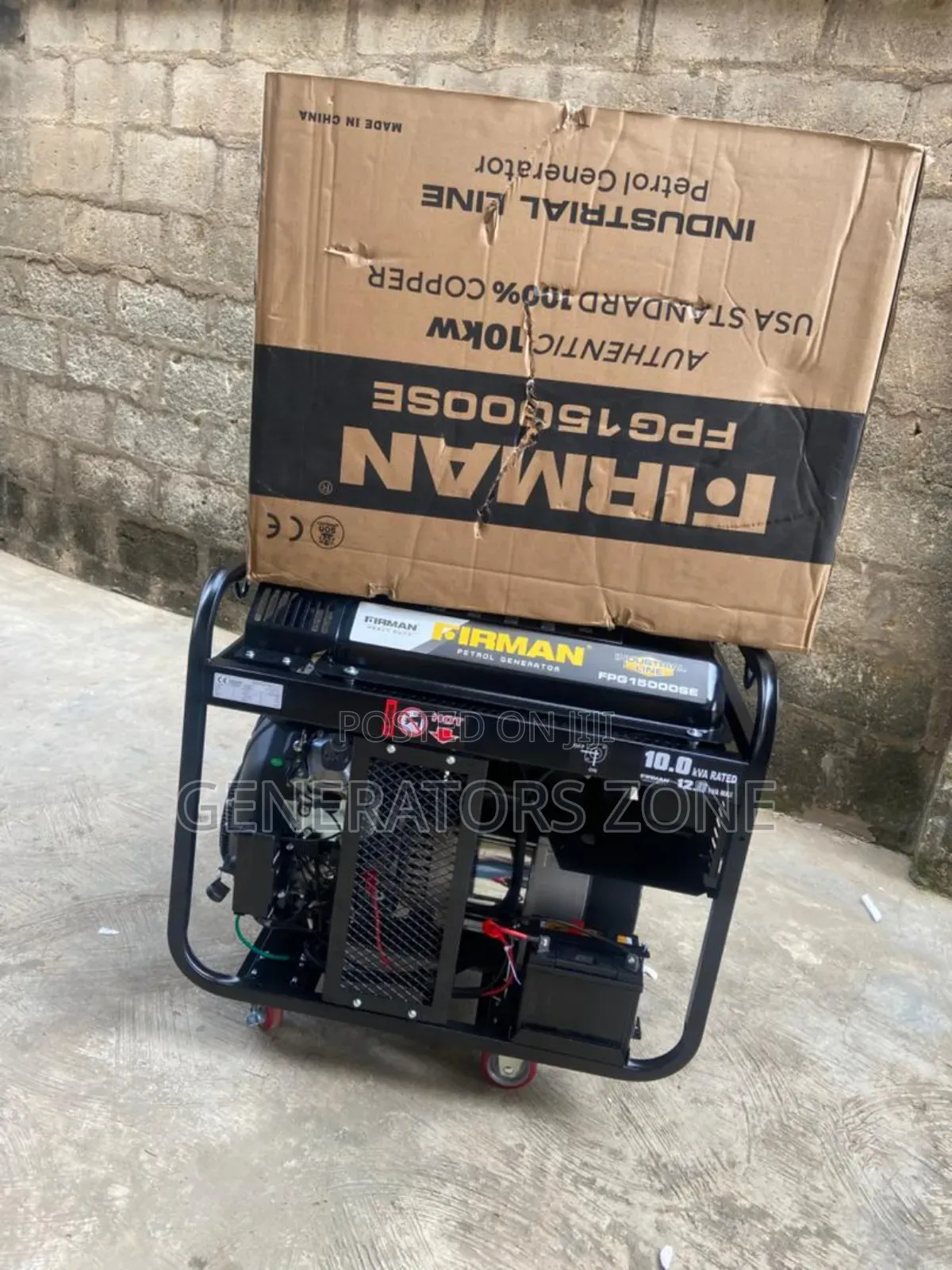 High Performance 10kva Soundproof Petrol Generator by Firman