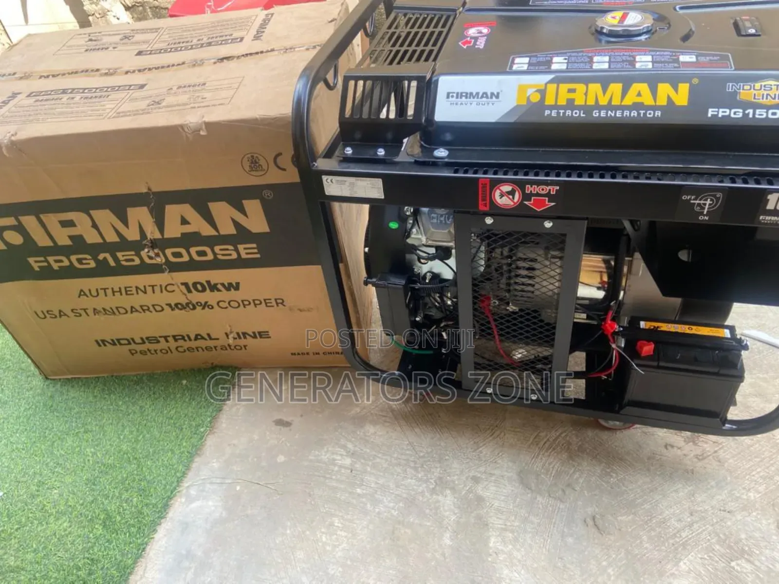 Firman Fpg15000se 10kva Fully Soundproof Model - Petrol Generator