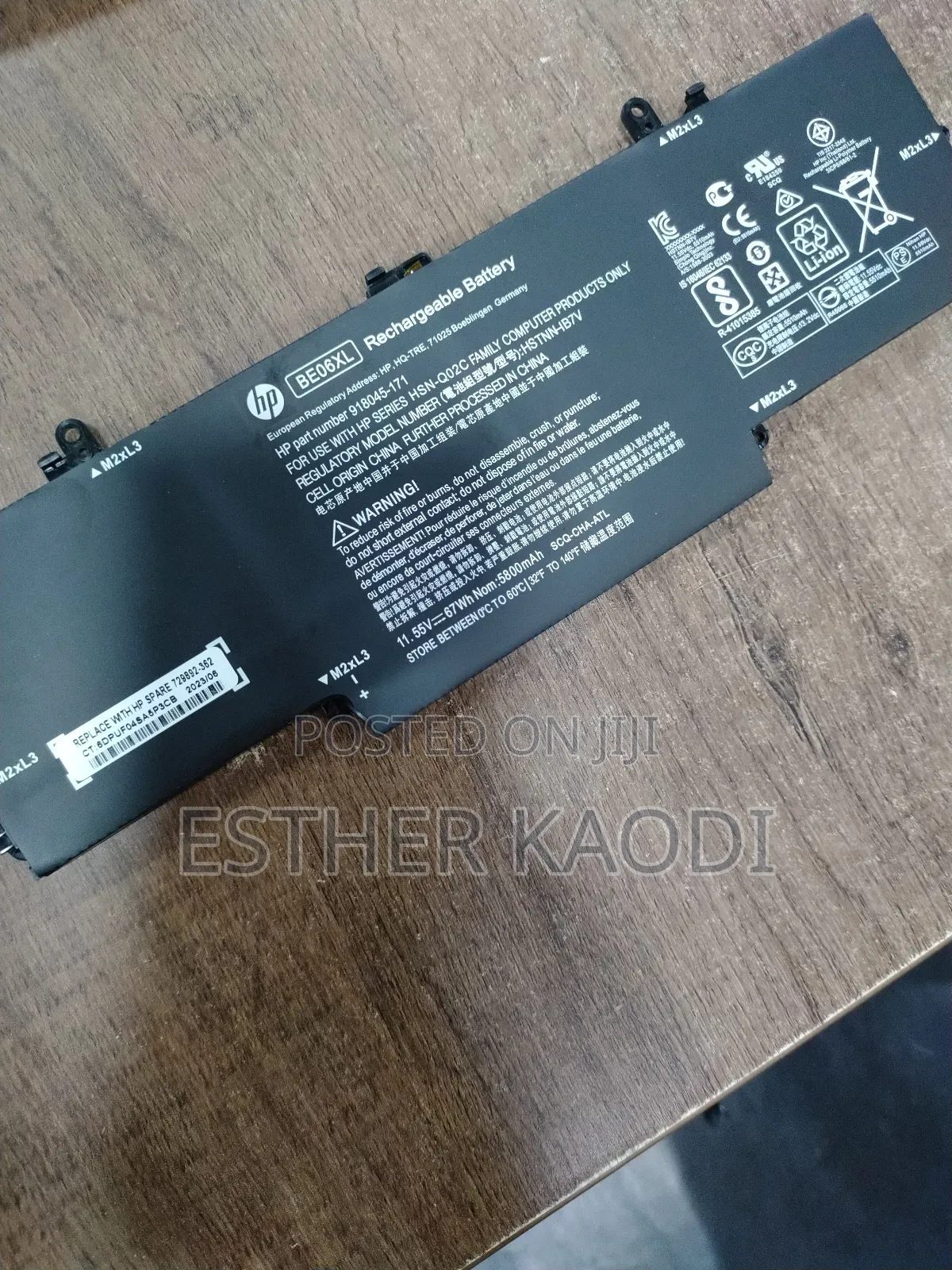 Be06xl Laptop Battery for Hp Elitebook 1040 G4