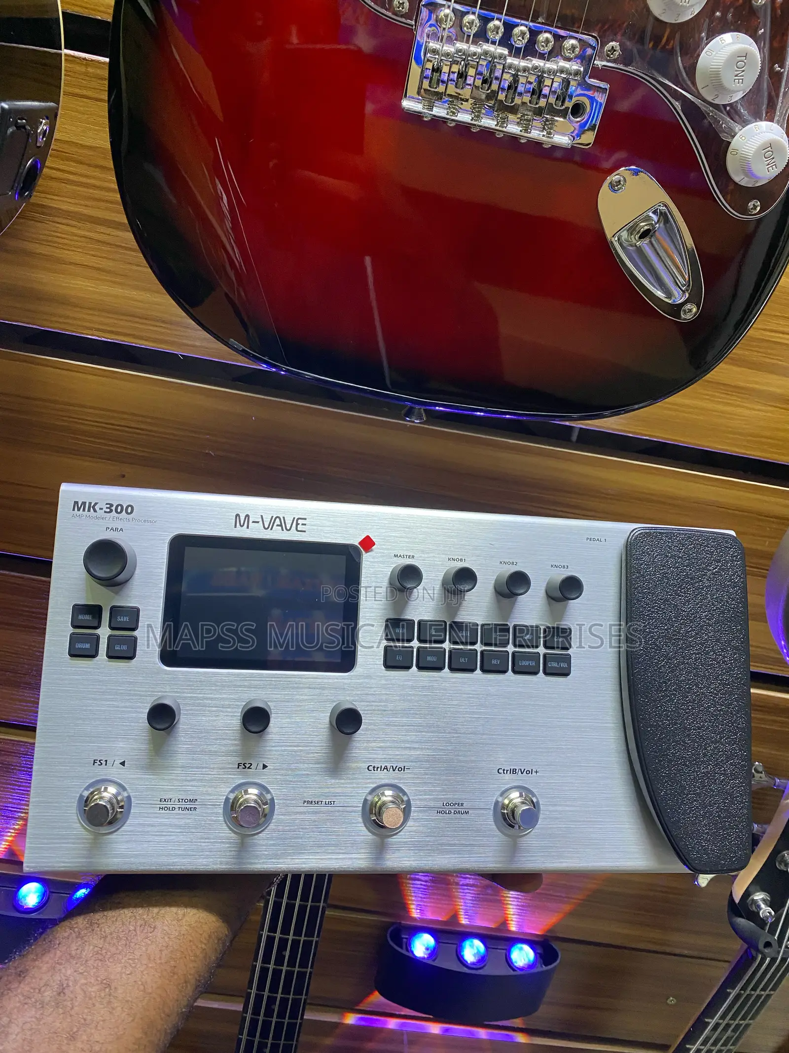 M-Vave Mk-300 Guitar Multi-Effects Processor Pedal