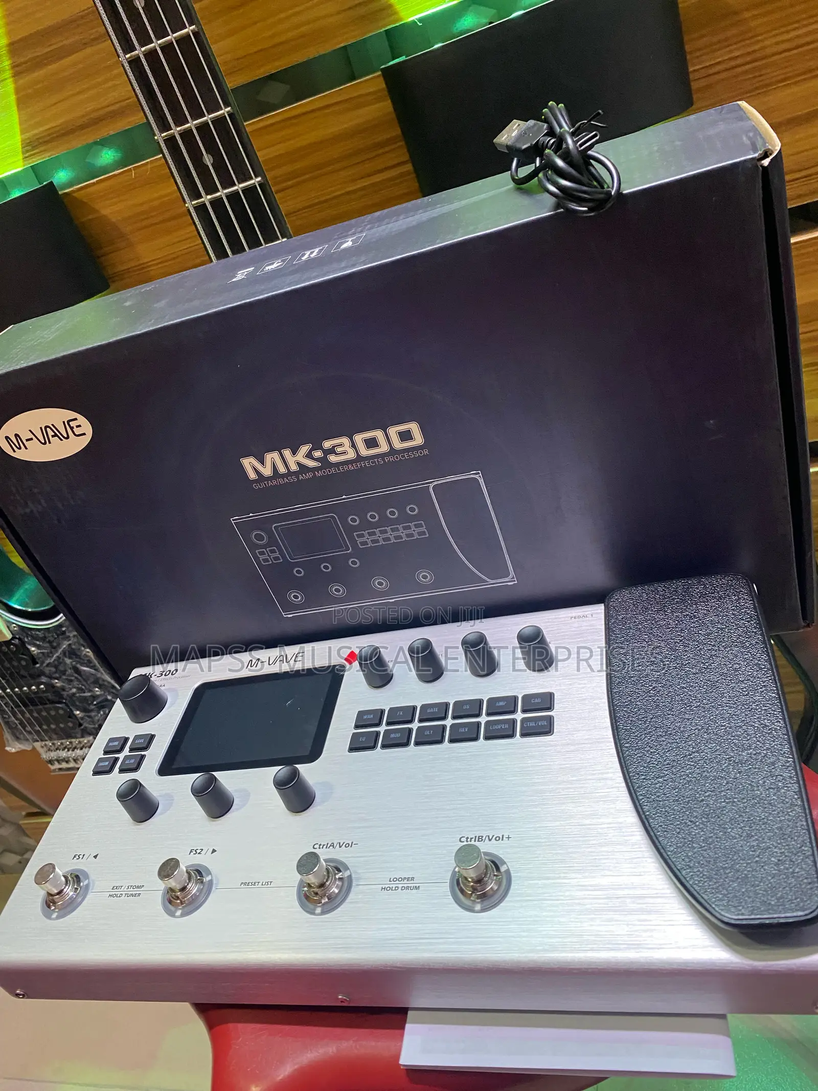 M-Vave Mk-300 Guitar Multi-Effects Processor Pedal